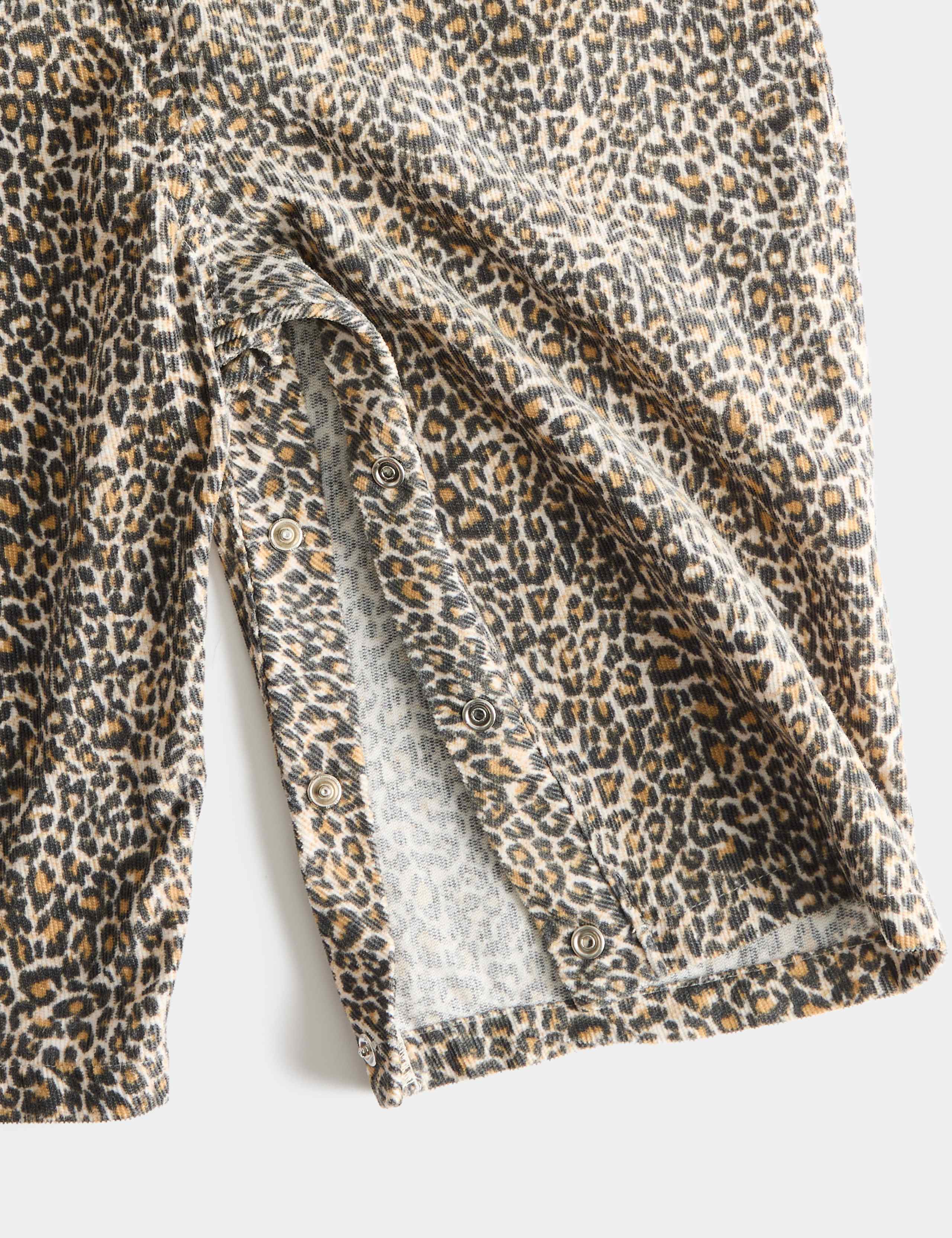 2 Piece Pure Cotton Leopard Print Outfit (0-3 Yrs) 3 of 3