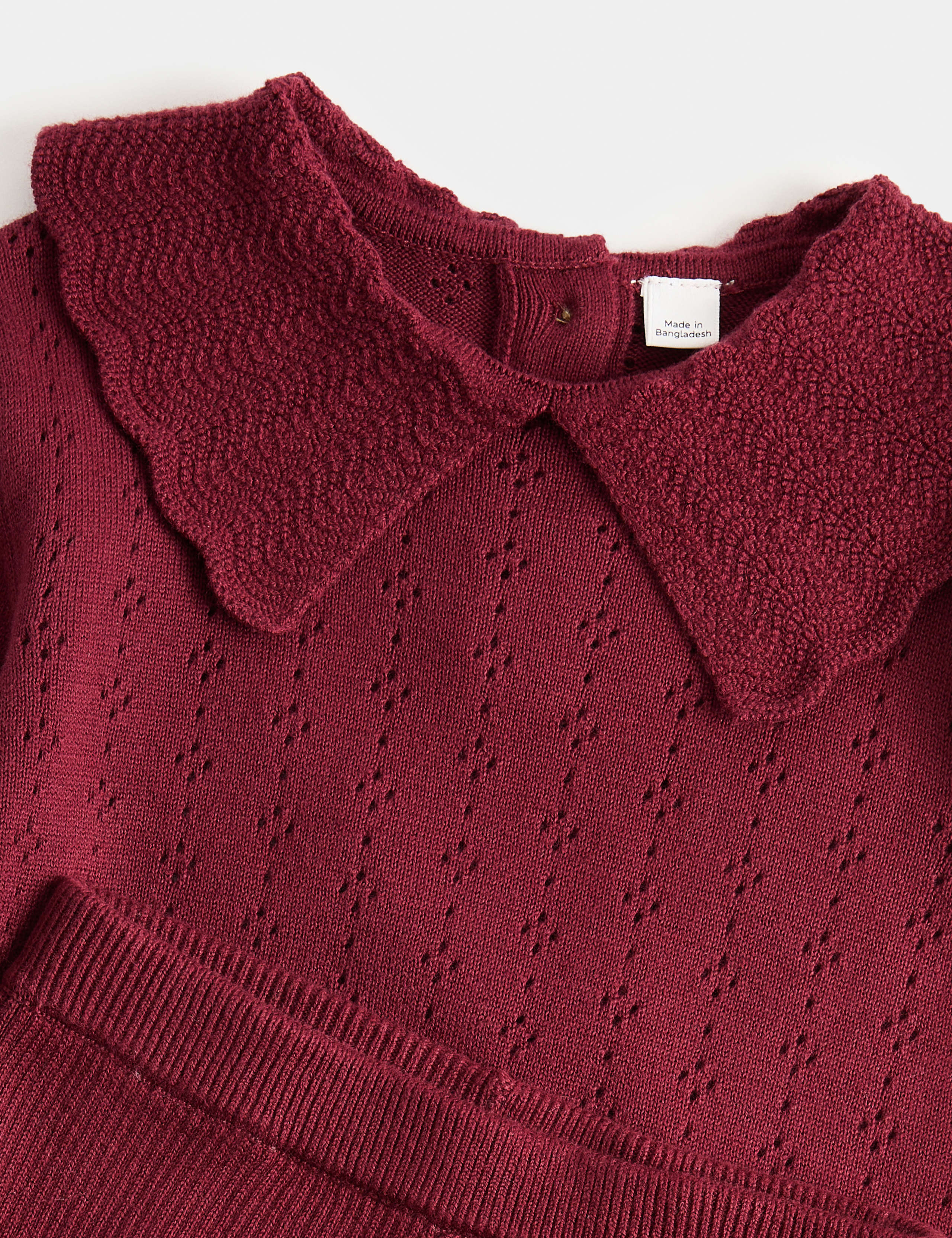 Pure Cotton Pointelle Top & Bottom Outfit 2 of 2
