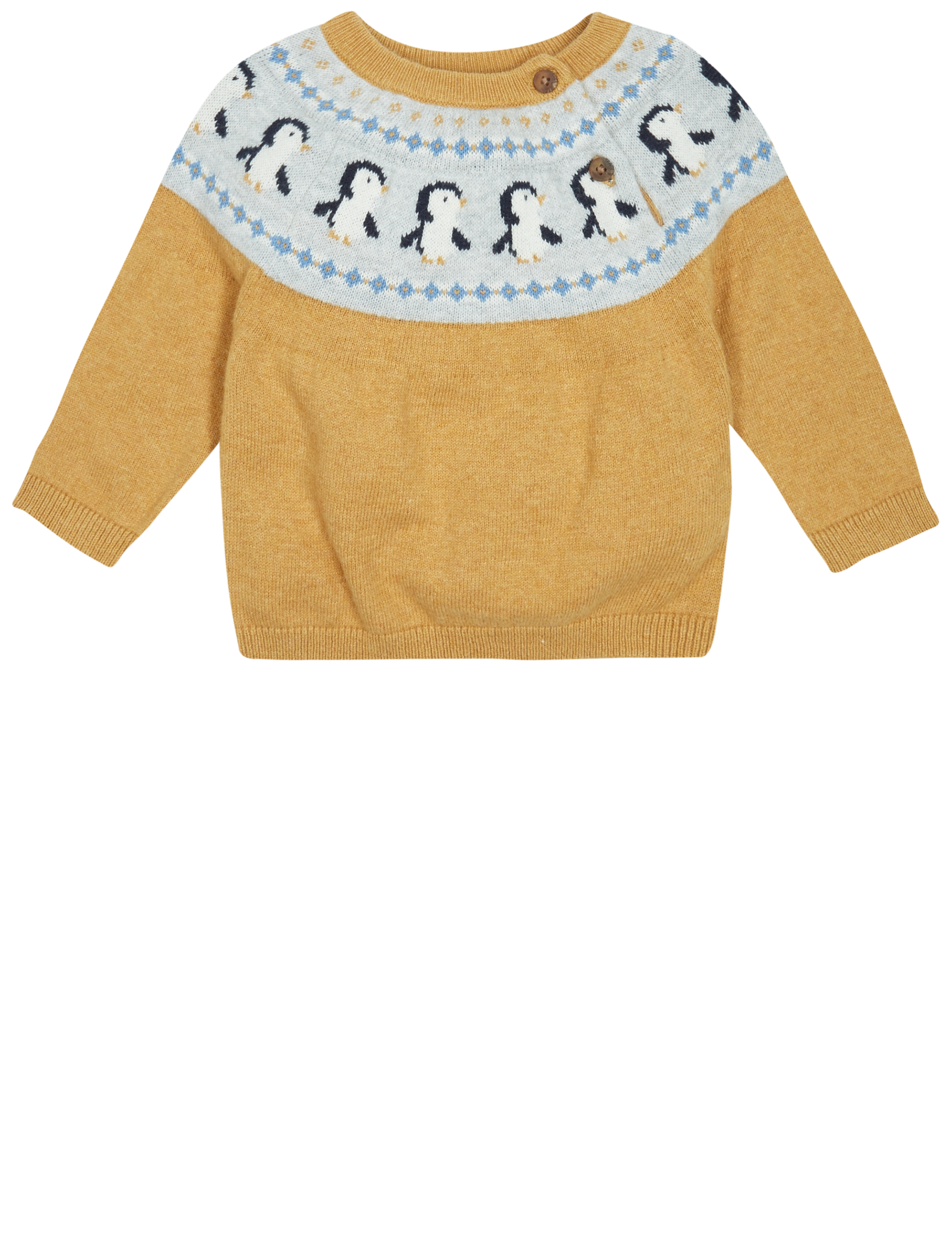 Cotton Rich Penguin Fairisle Jumper 4 of 5