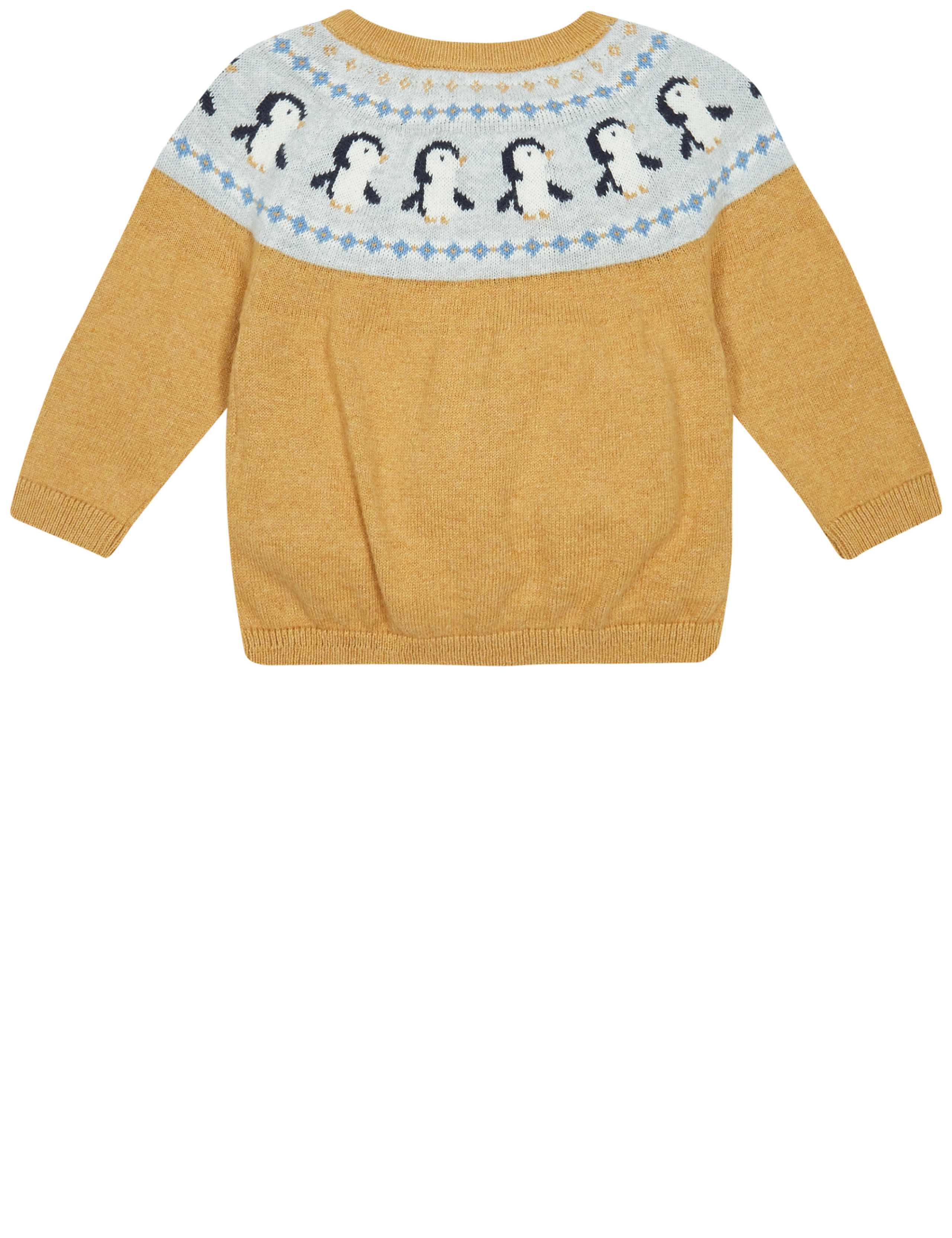 Cotton Rich Penguin Fairisle Jumper 5 of 5
