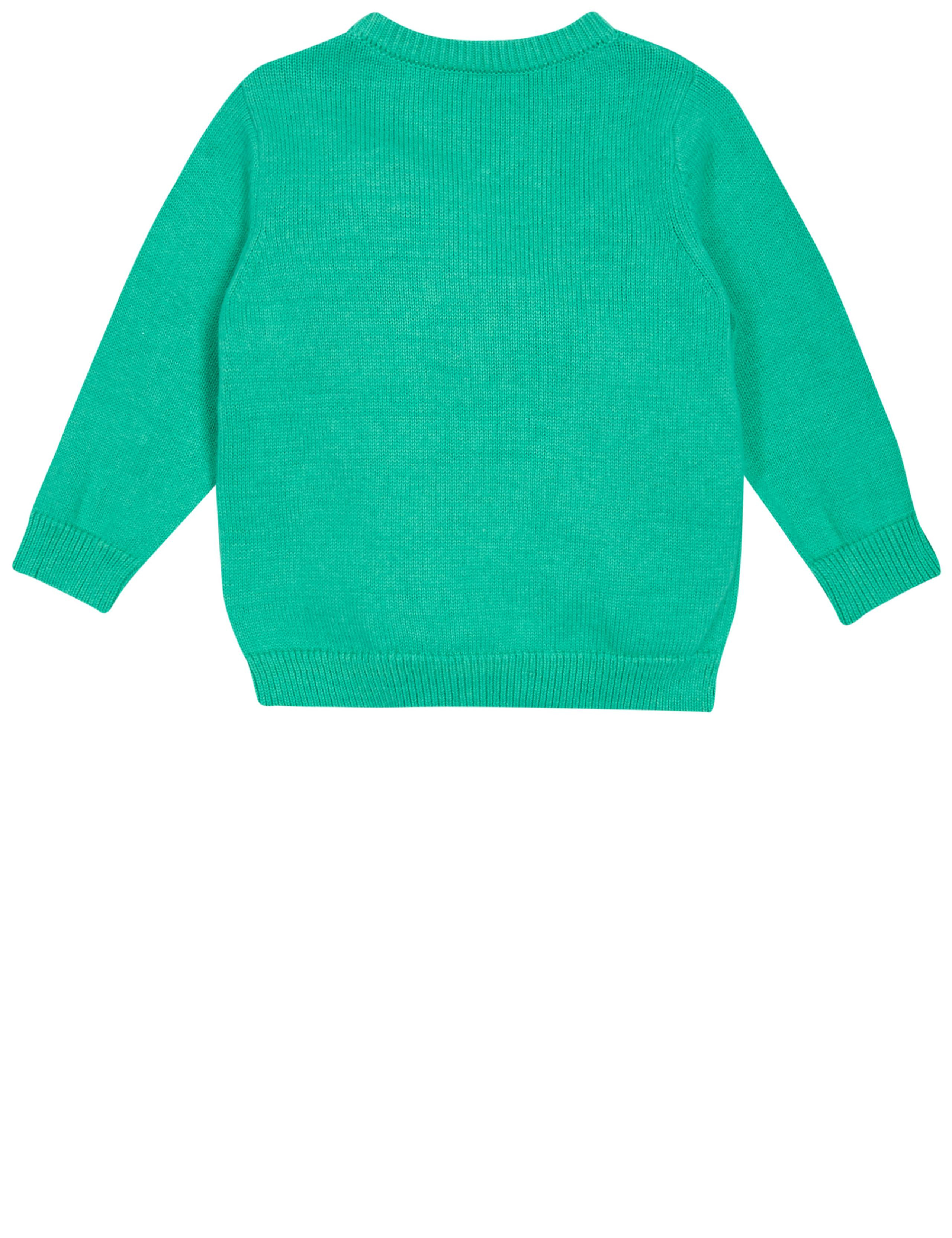 Pure Cotton Polar Bear Christmas Jumper 5 of 5