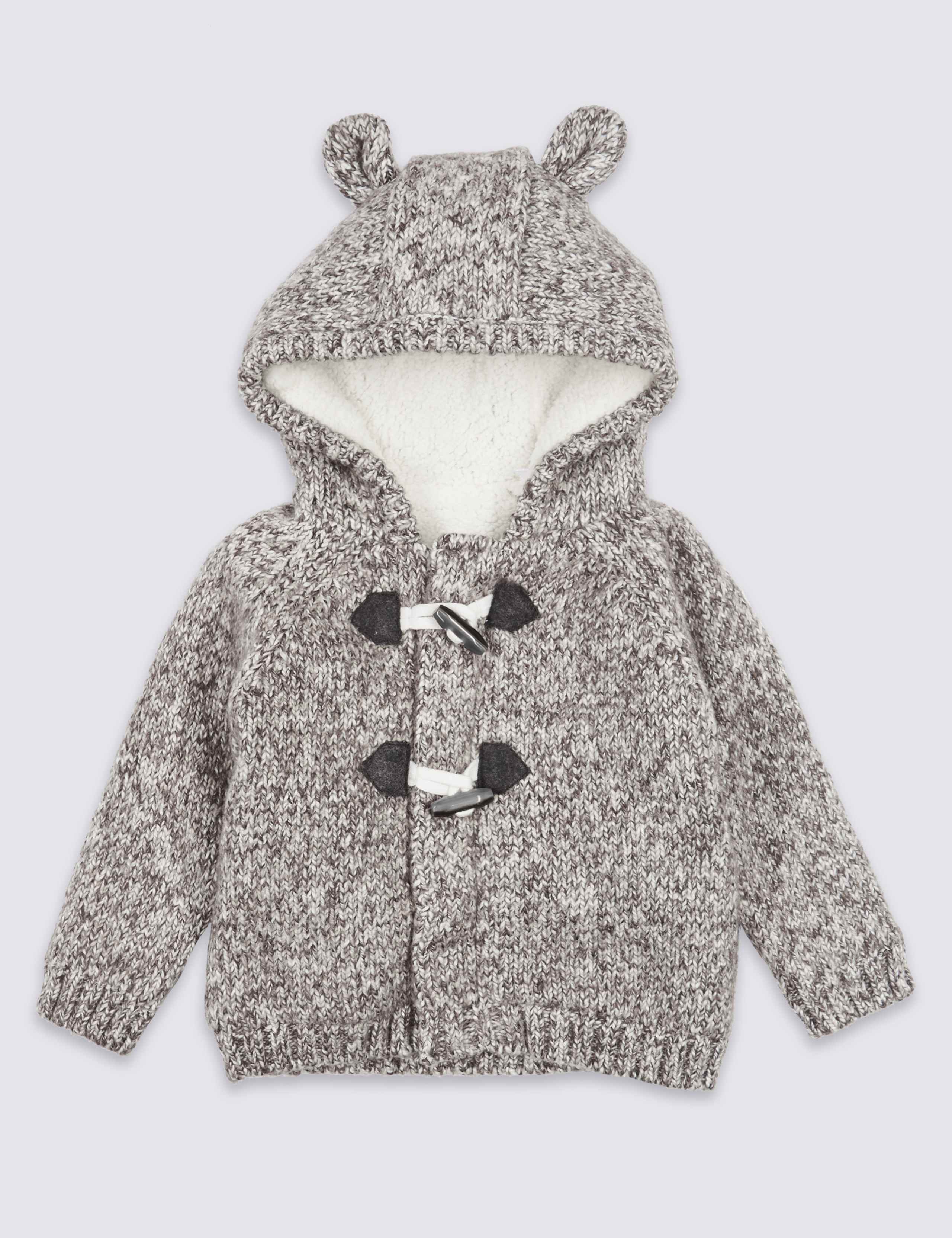 Hooded Cosy Cardigan 1 of 5