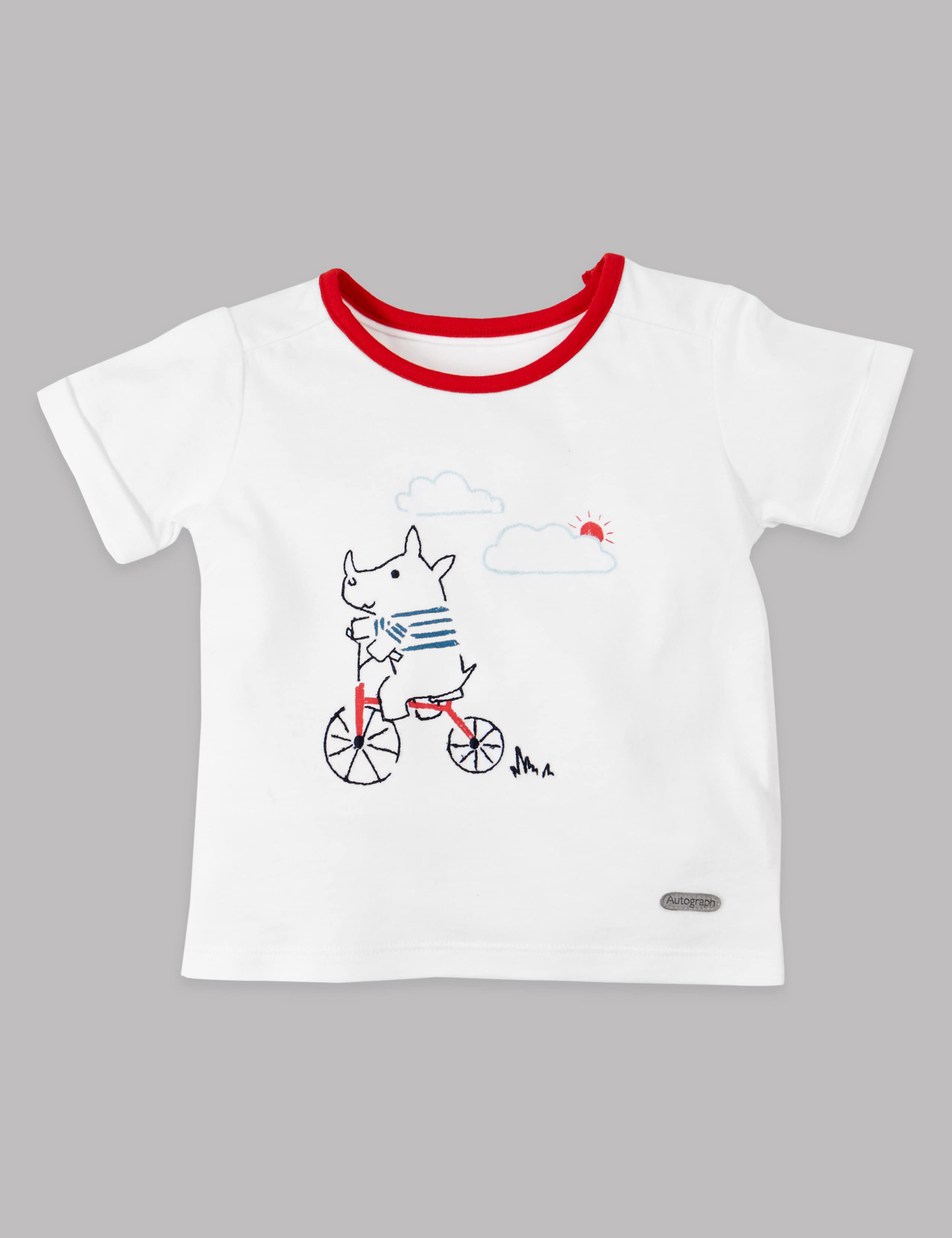 Cotton Rich Rhinoceros T-Shirt 1 of 3