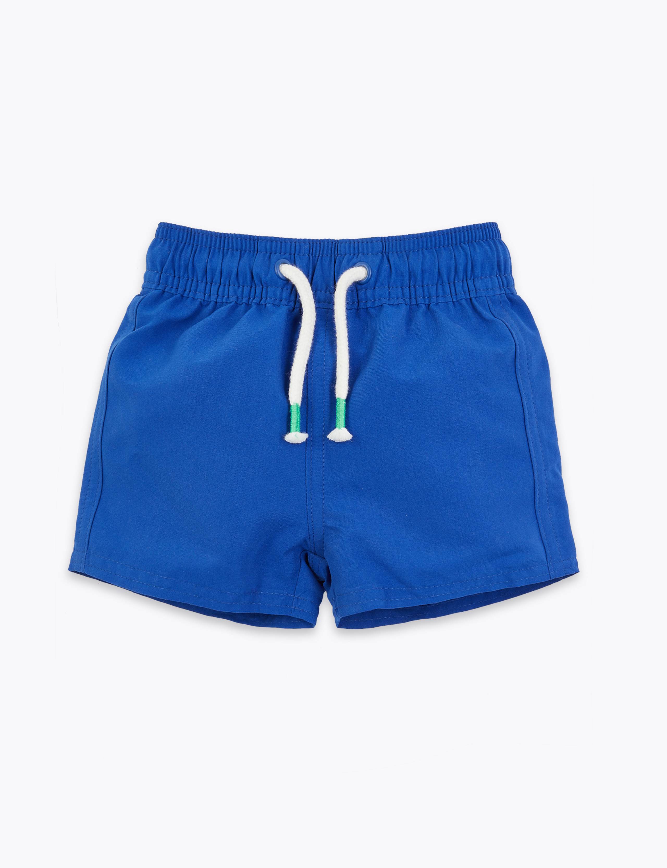 Drawstring Swim Shorts (0-3 Yrs) 1 of 3