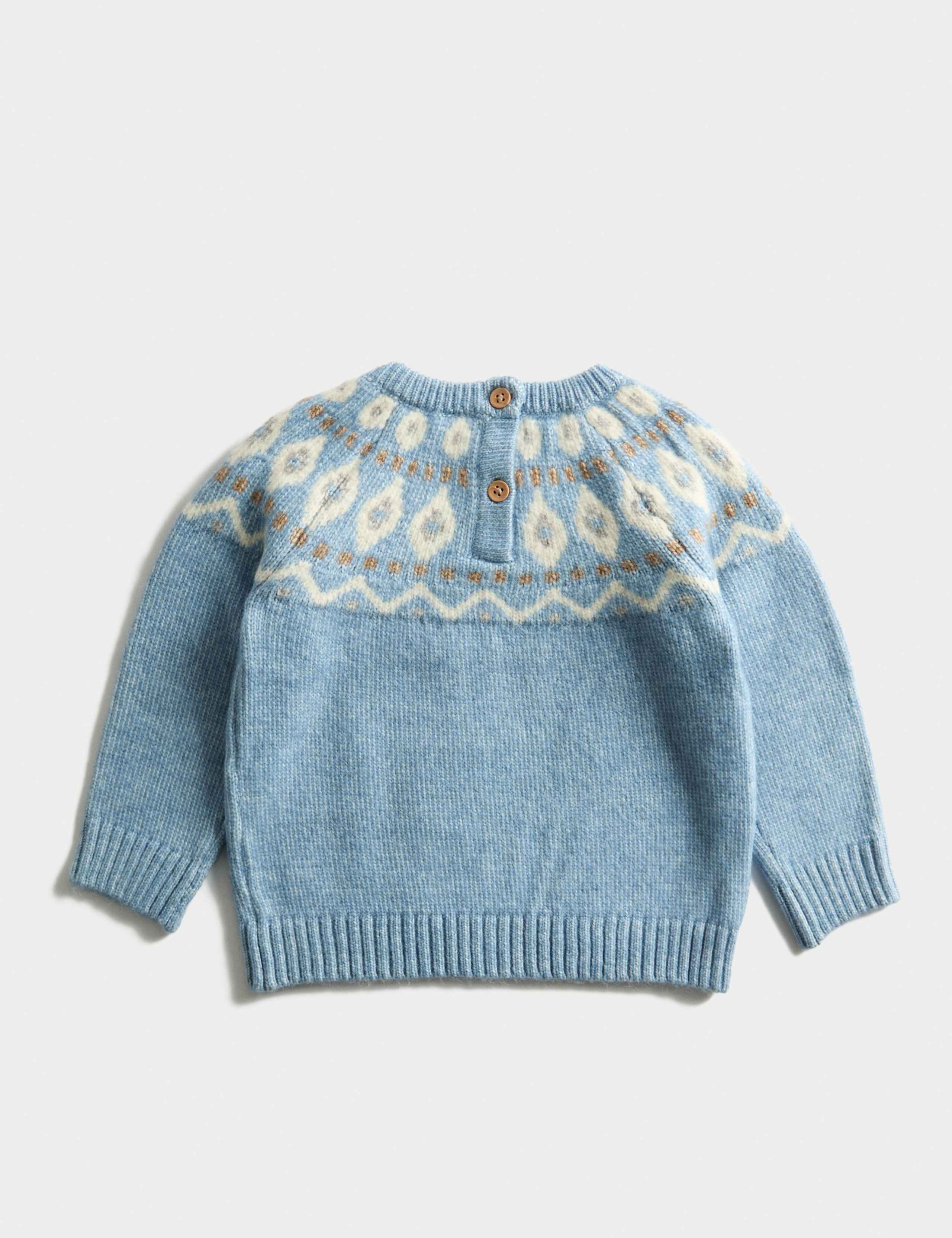 Fair Isle Knitted Jumper (0-3 Yrs) 3 of 3