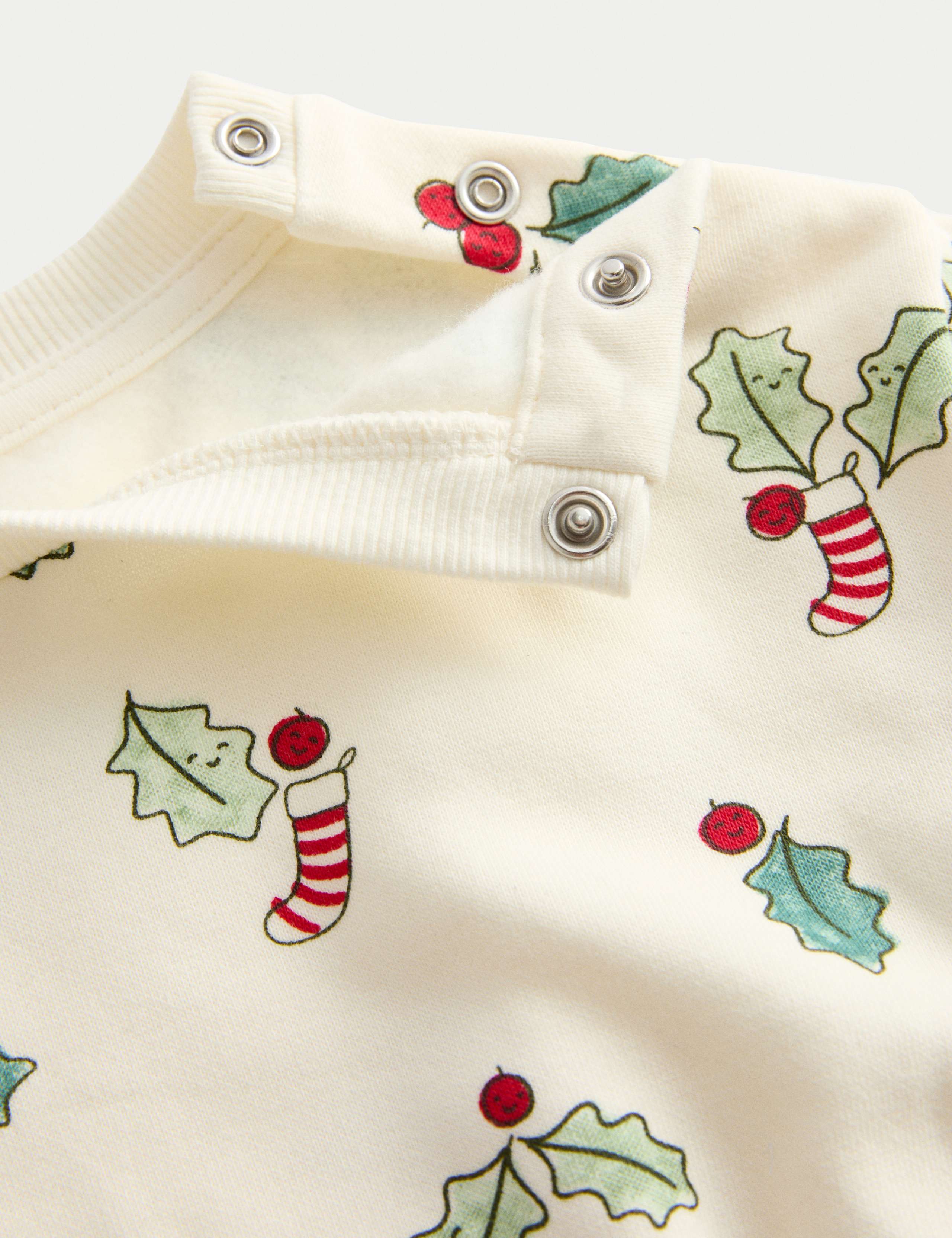 2pc Cotton Rich Top & Bottom Outfit (0-3 Yrs) 2 of 2