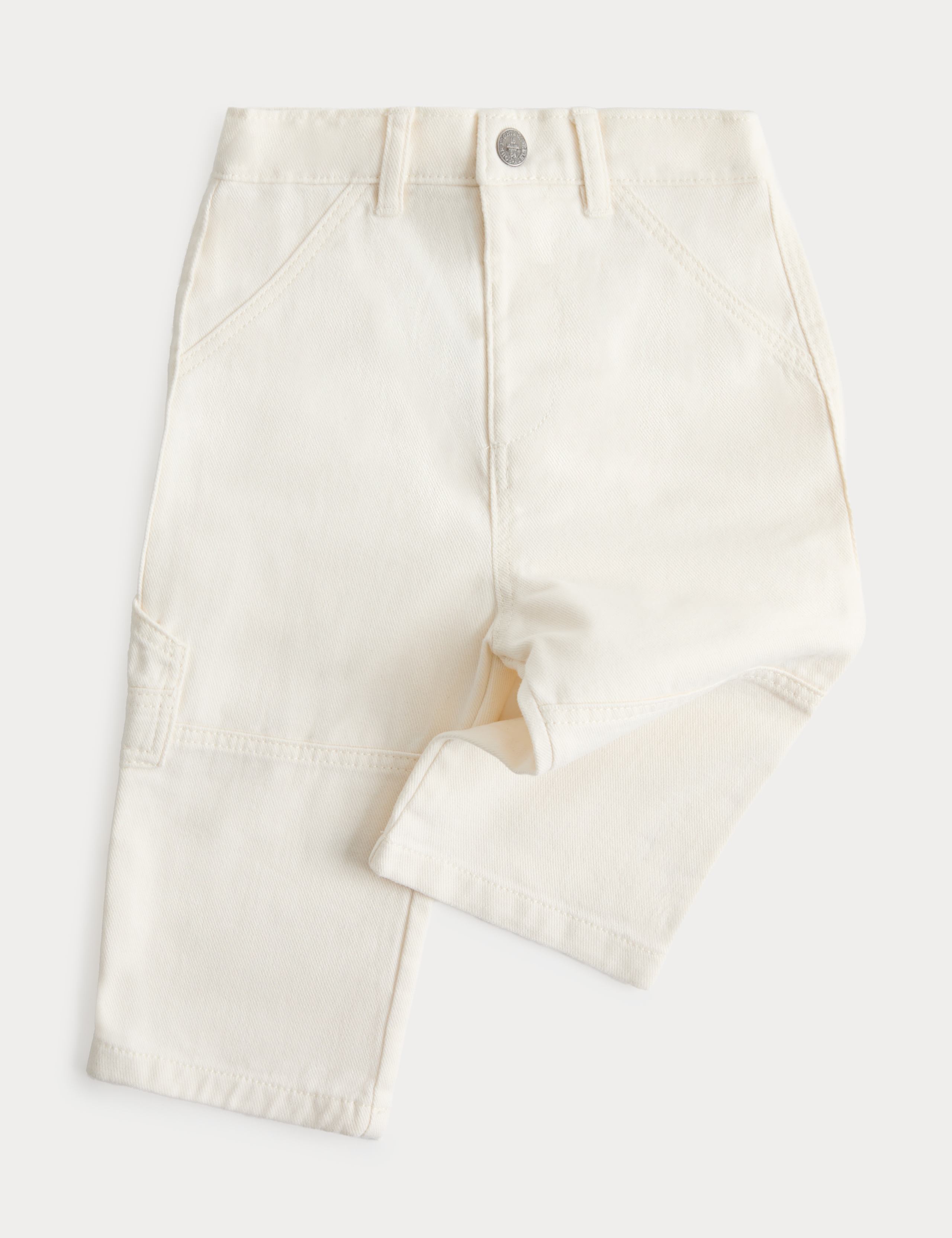 Pure Cotton Carpenter Jeans (0 Months-5 Years) 1 of 2