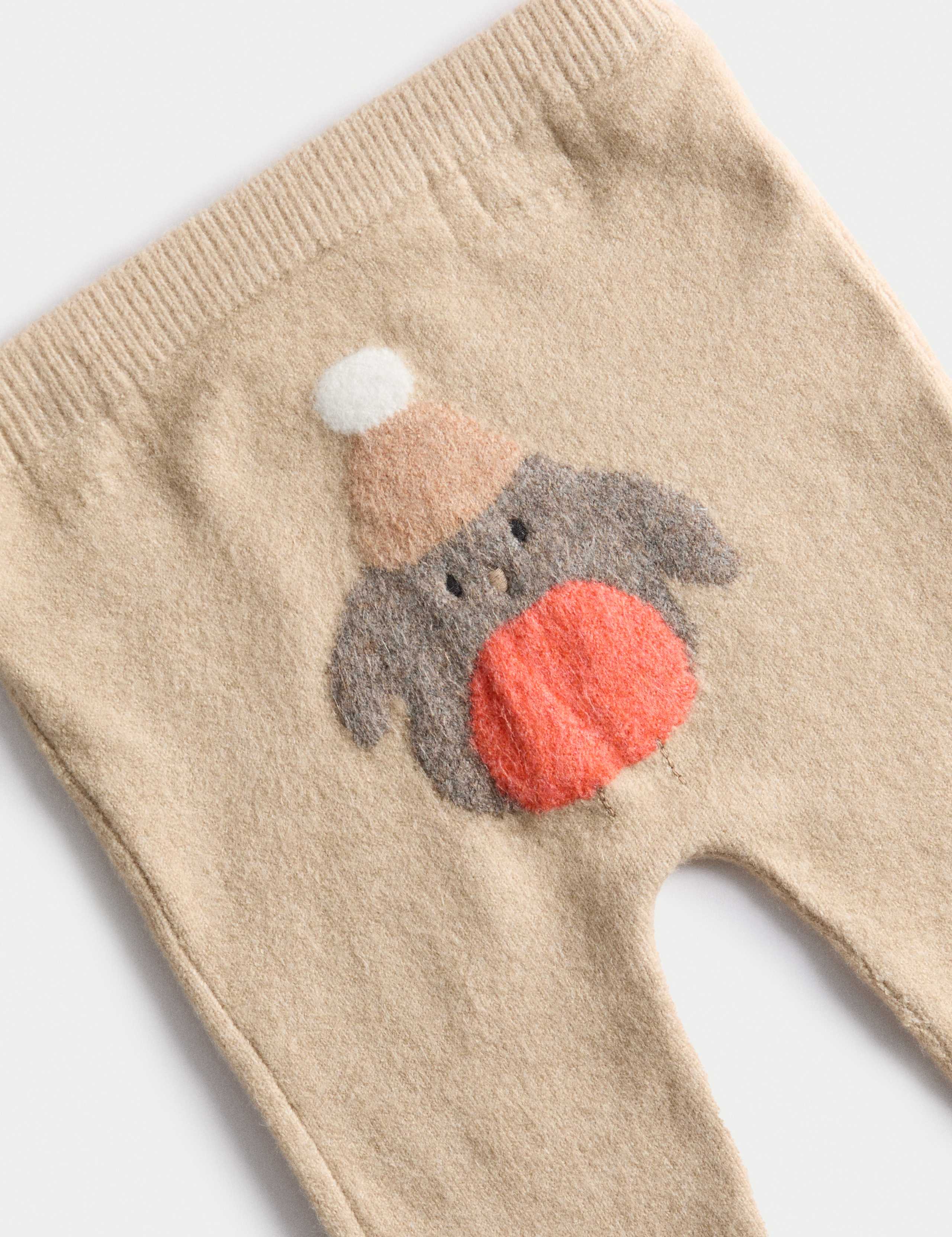Robin Knitted Leggings (0-3 Yrs) 2 of 2