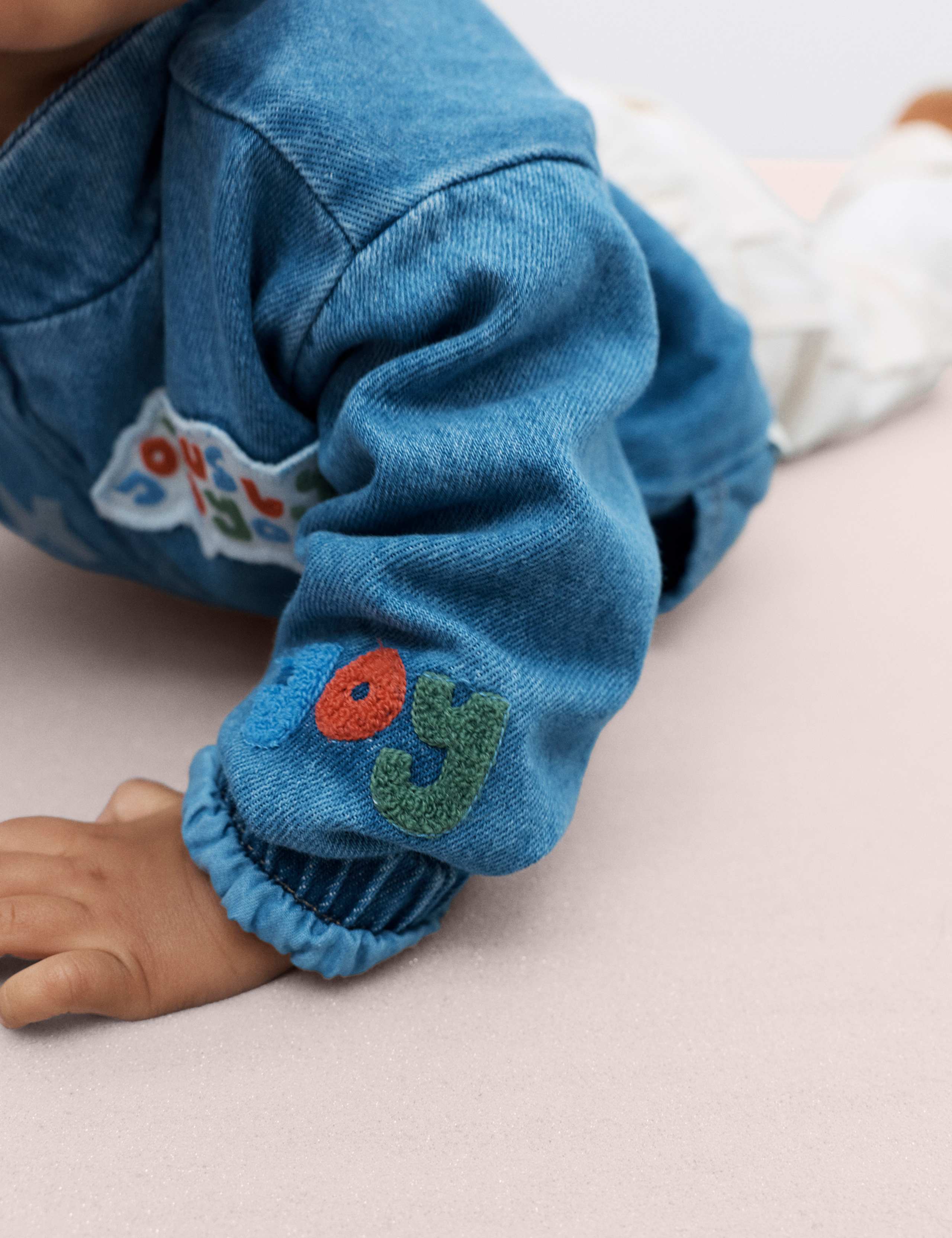 Embroidered Badge Denim Jacket (0-5 Years) 3 of 3