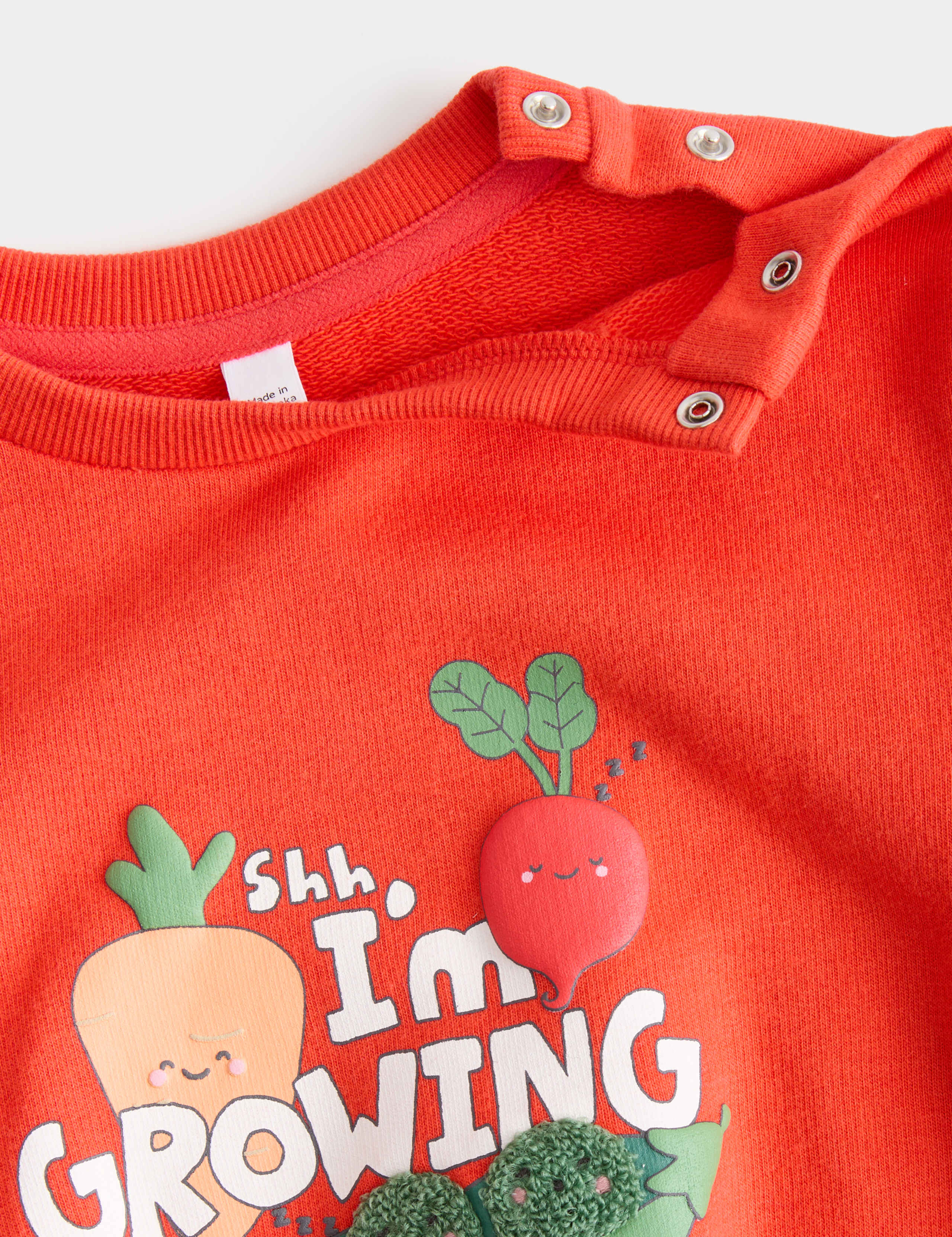 Cotton Rich I Am Growing Sweatshirt (0-5 Years) 2 of 2