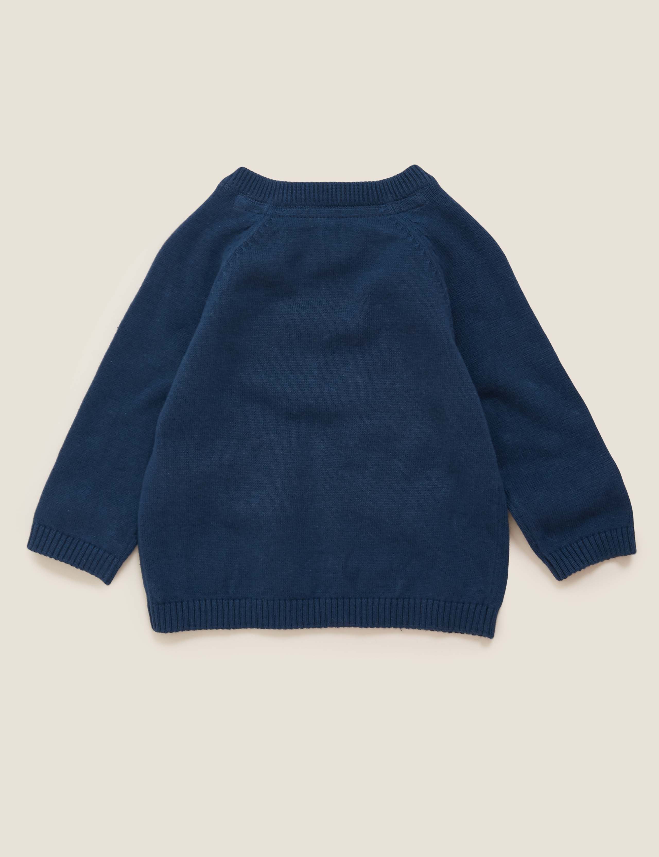 Pure Cotton Knitted Dog Jumper (0-3 Yrs) 2 of 3