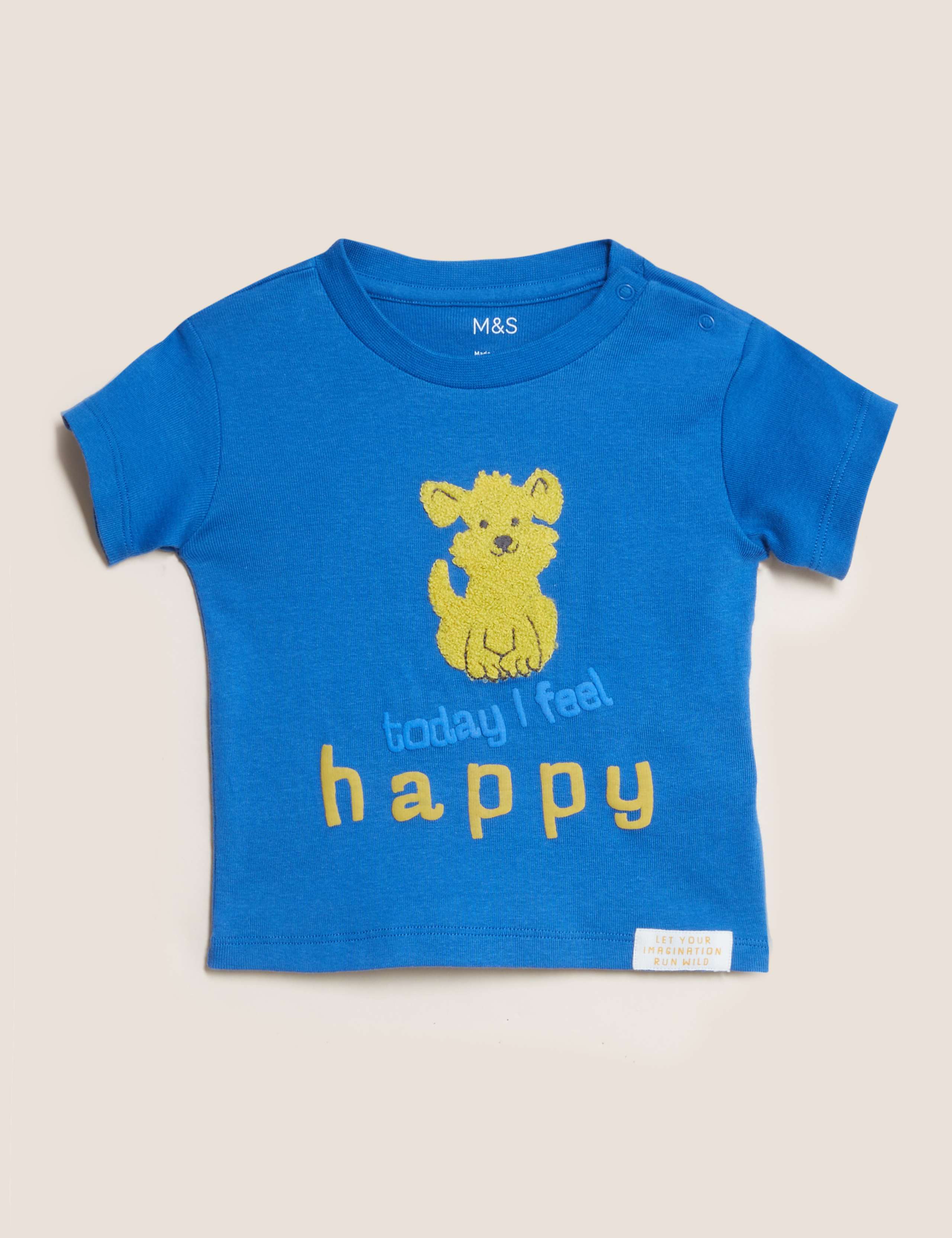 2pc Pure Cotton Happy Top & Bottom Outfit (0-3 Yrs) 3 of 5