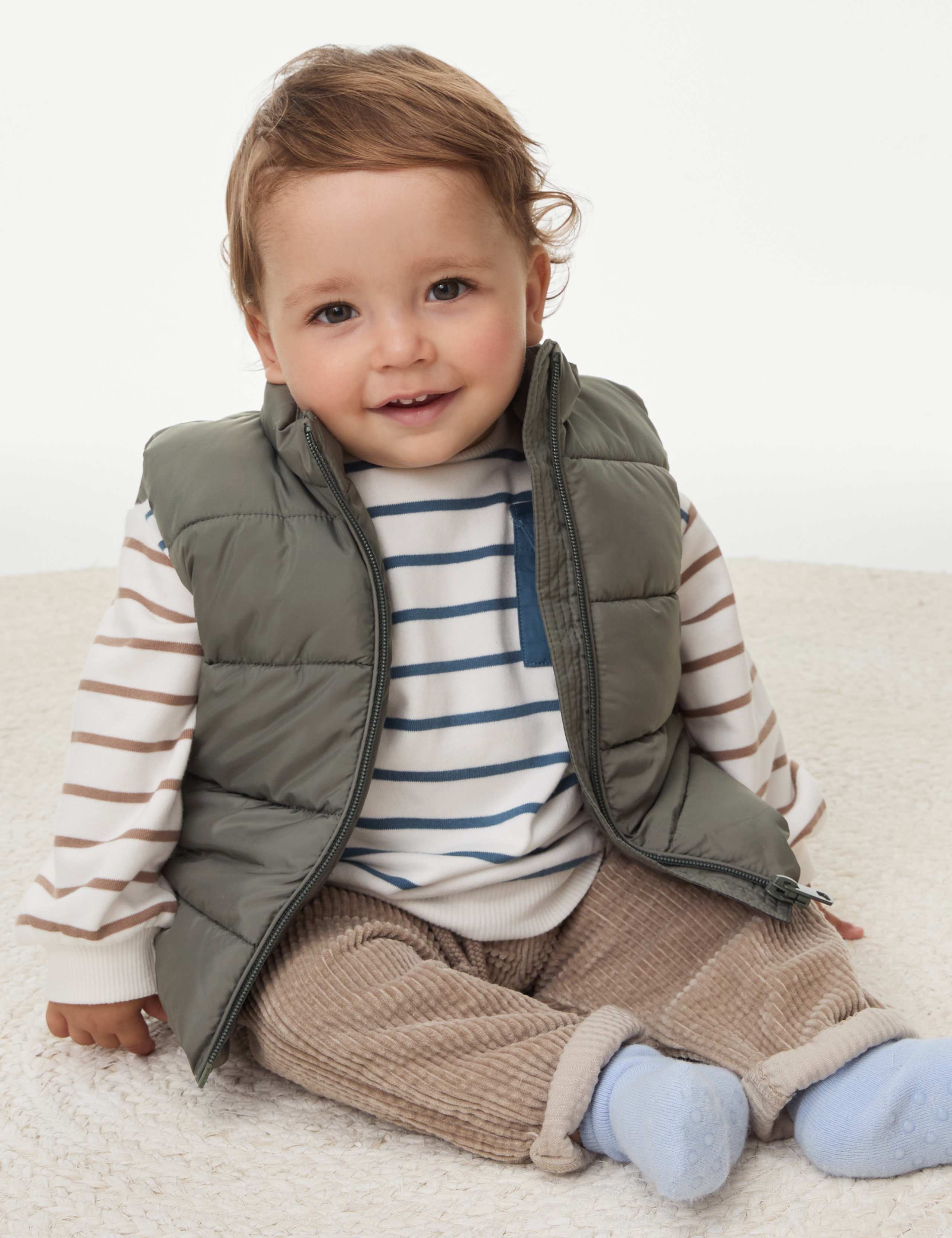 Padded Gilet (0-3 Yrs) 1 of 6