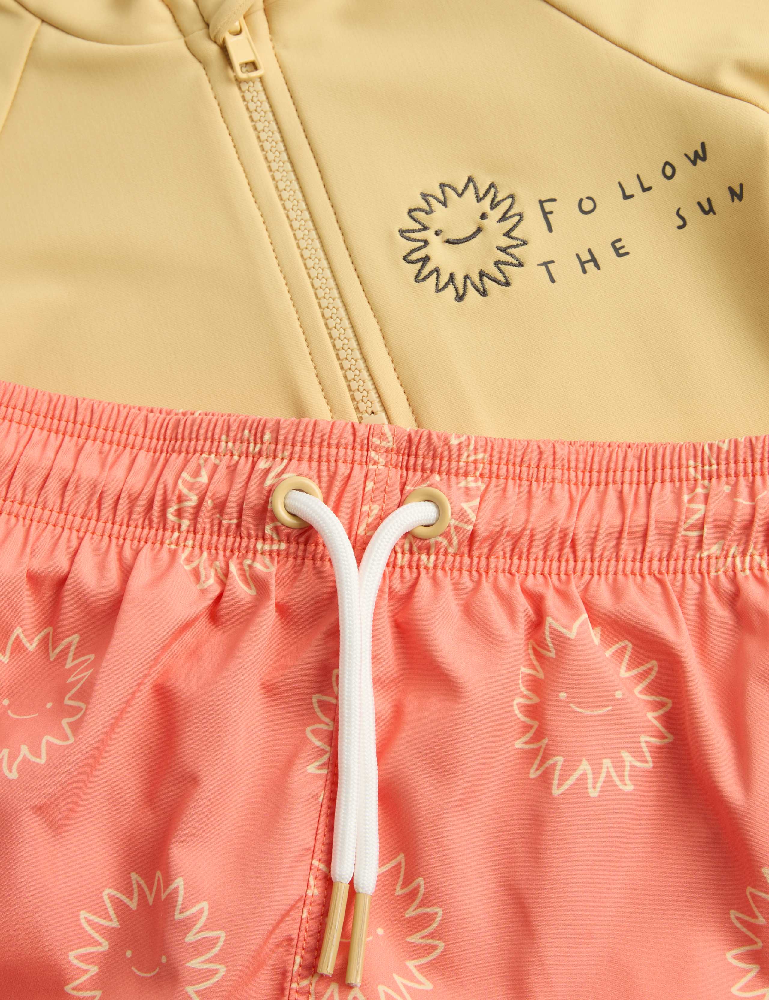 Follow The Sun Rash Vest & Swim Shorts (0-5 Yrs) 2 of 2