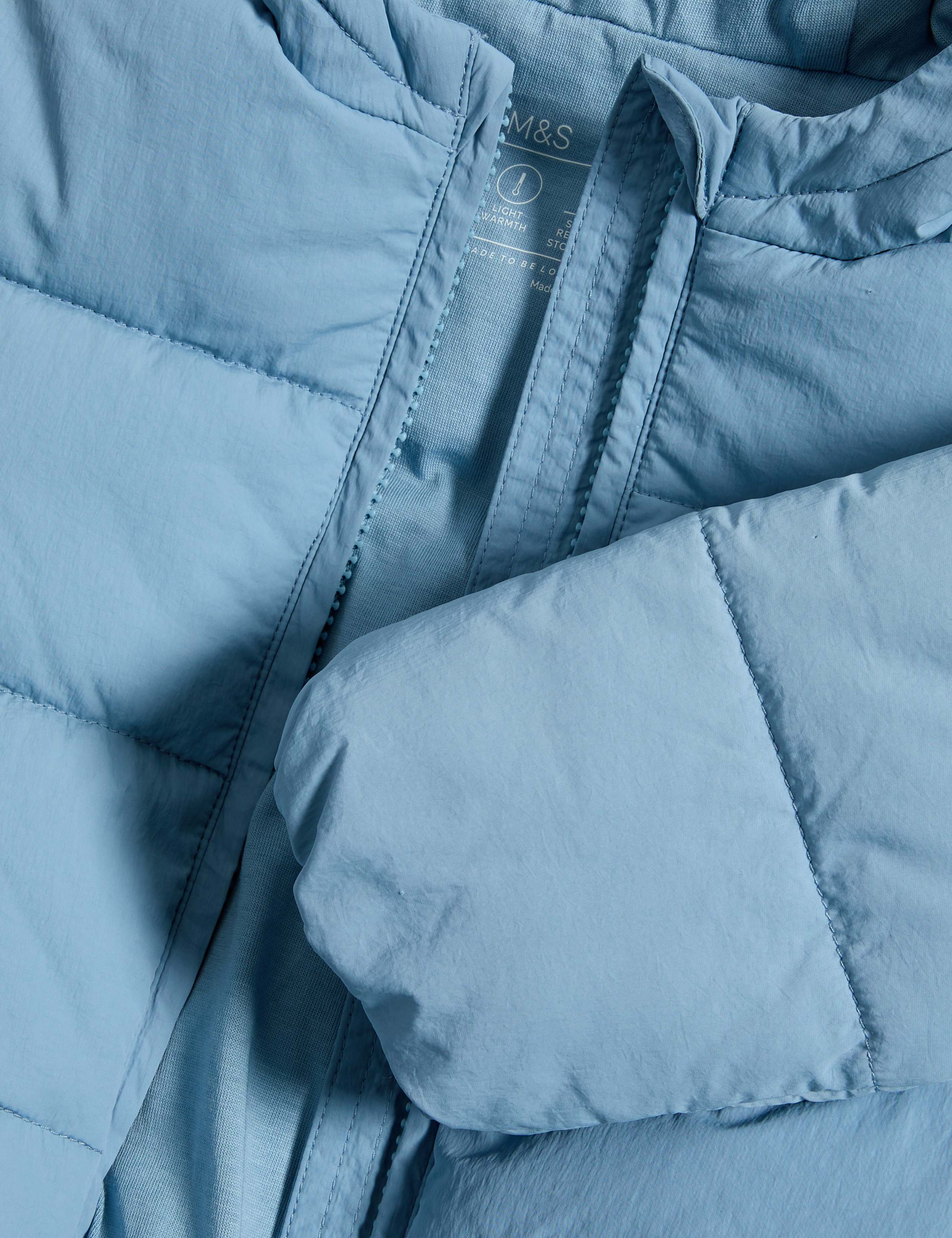 Lightweight Hooded Padded Coat (0 Mths-3 Yrs) 3 of 3