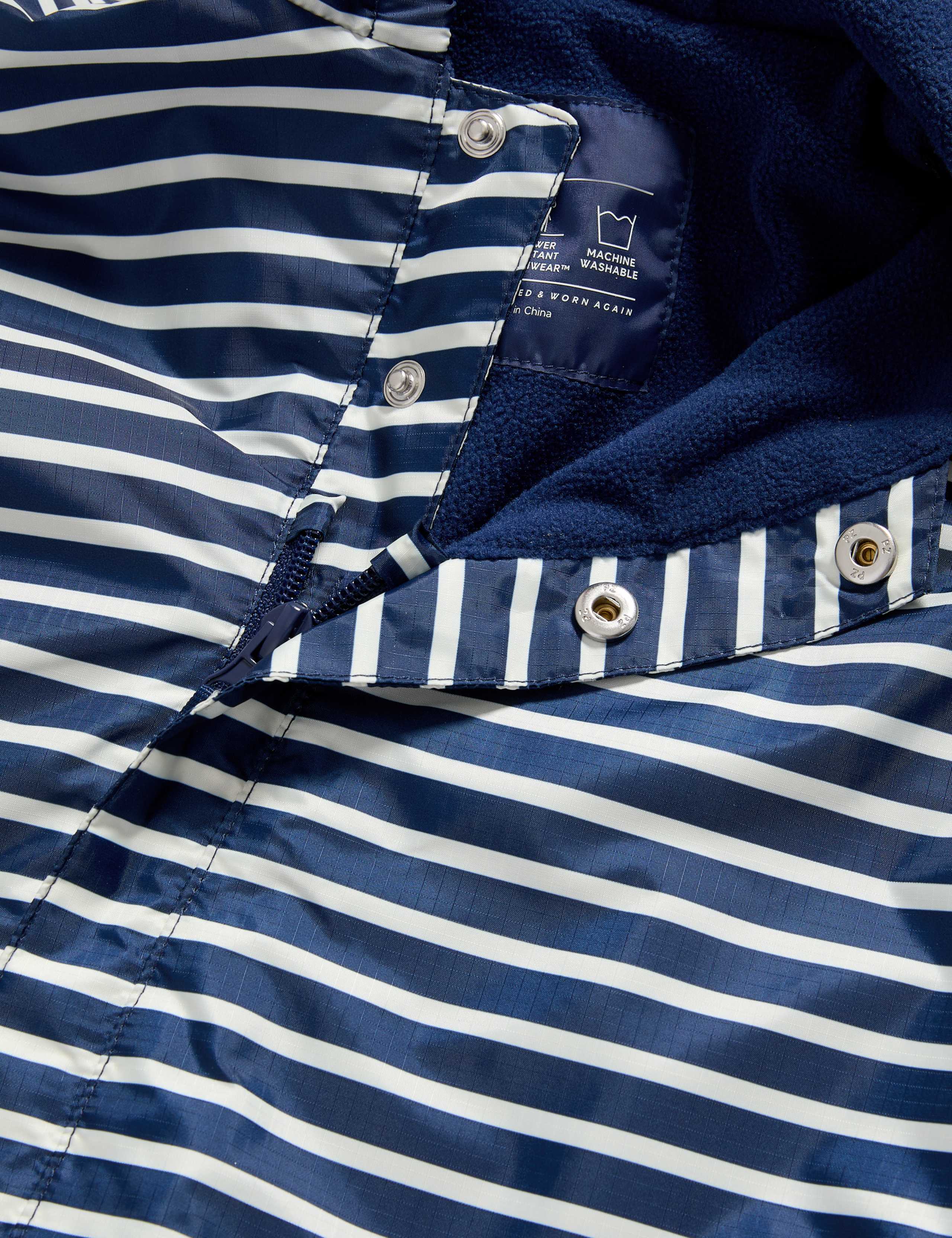 Striped Hooded Fisherman Puddlesuit (0-3 Yrs) 3 of 3