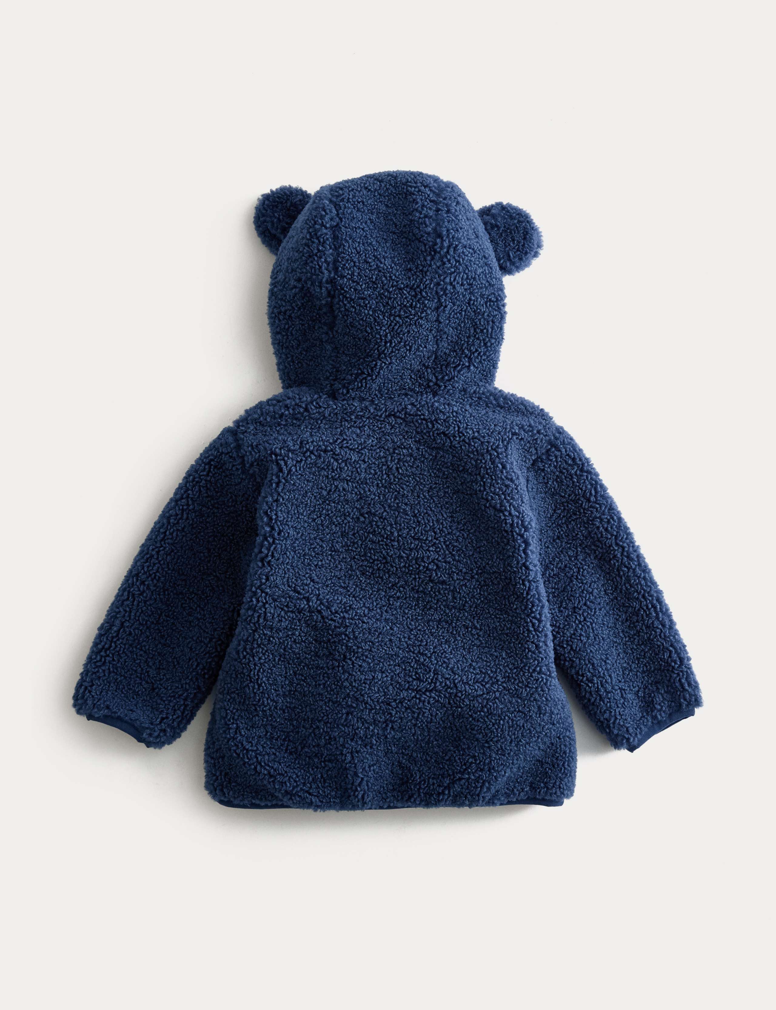 Hooded Borg Zip Jacket (0-3 Yrs) 2 of 3