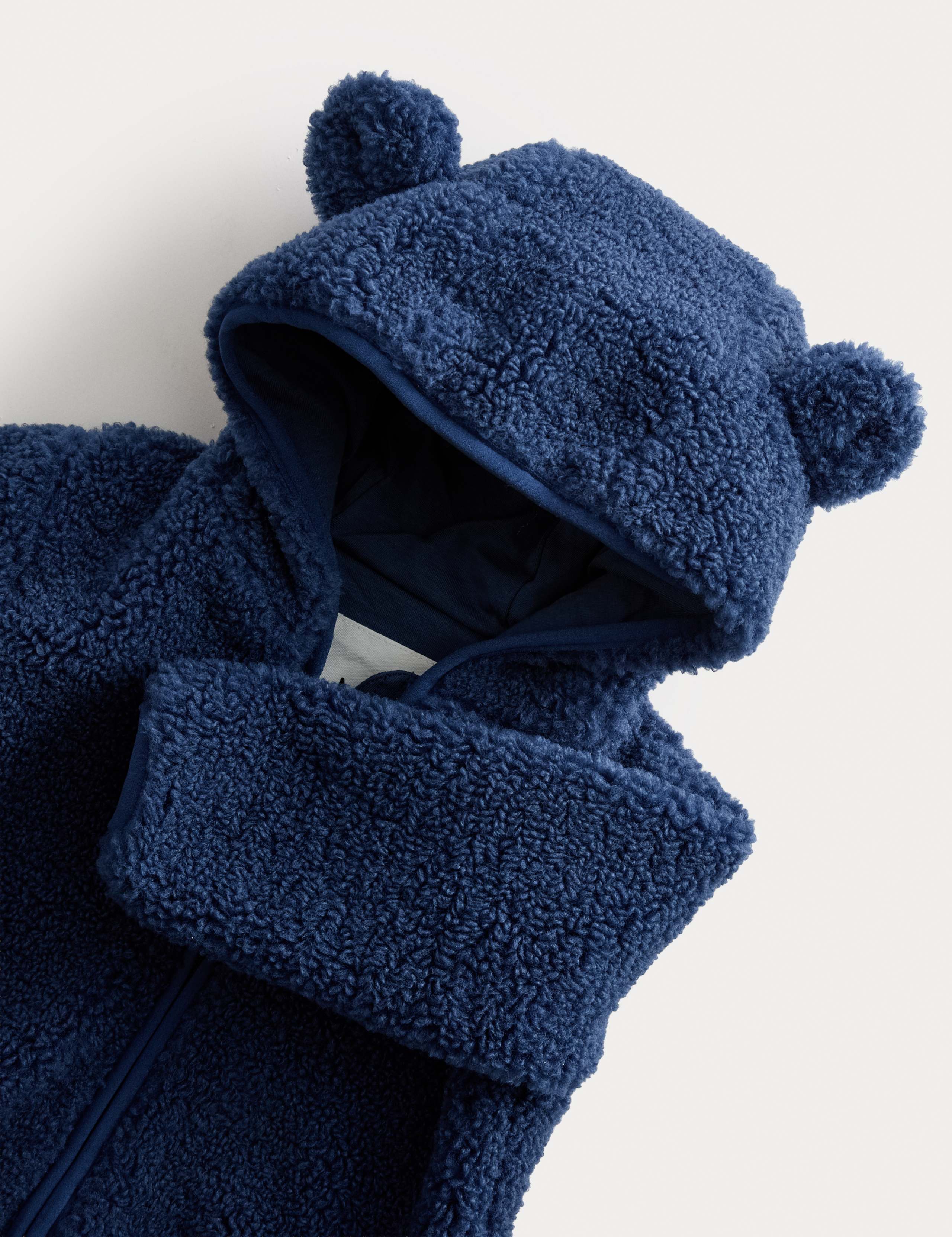 Borg Pocket Hooded Jacket (0-3 Yrs) 3 of 3