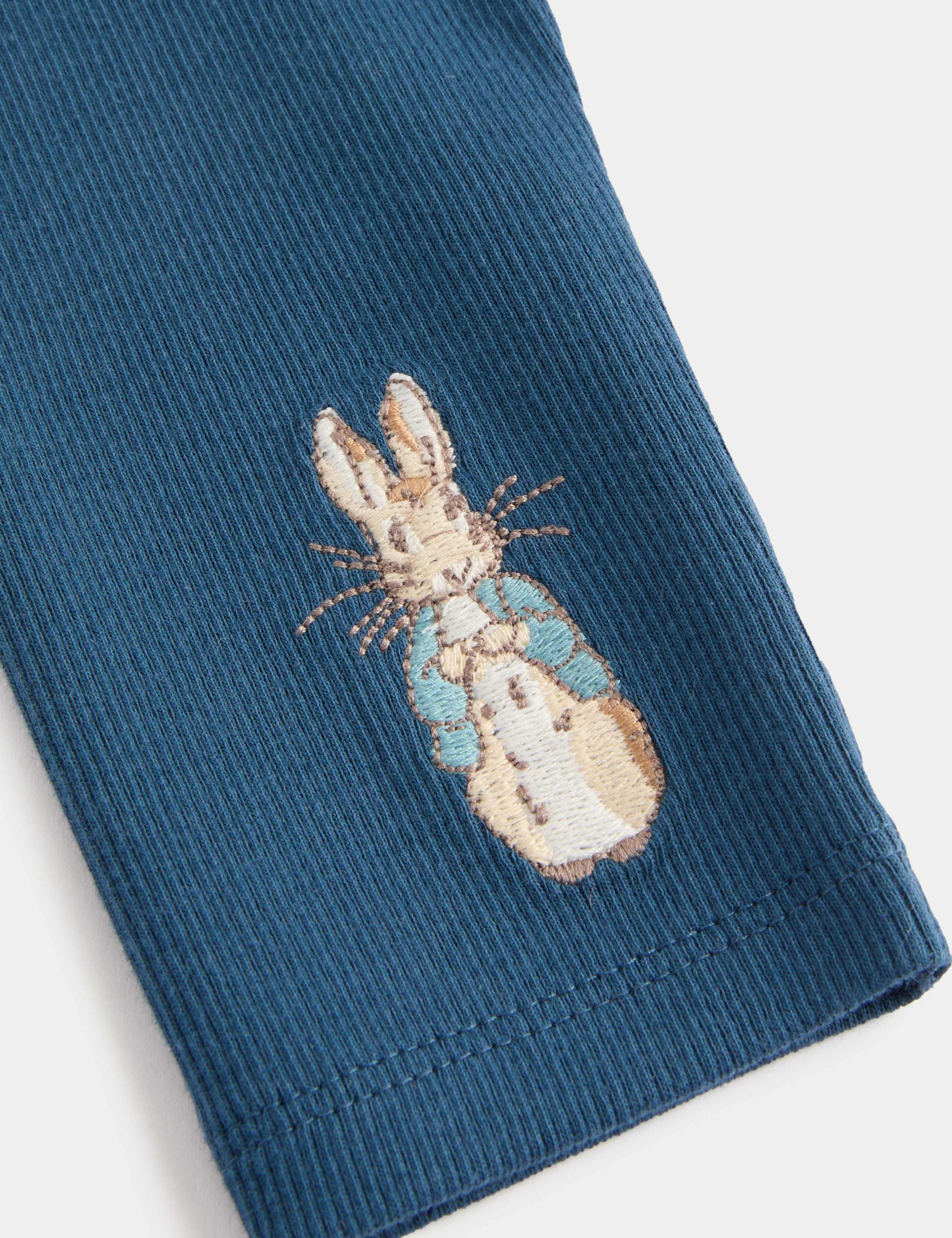 2pc Cotton Rich Peter Rabbit™ Hoodie Outfit (0-3 Yrs) 2 of 3