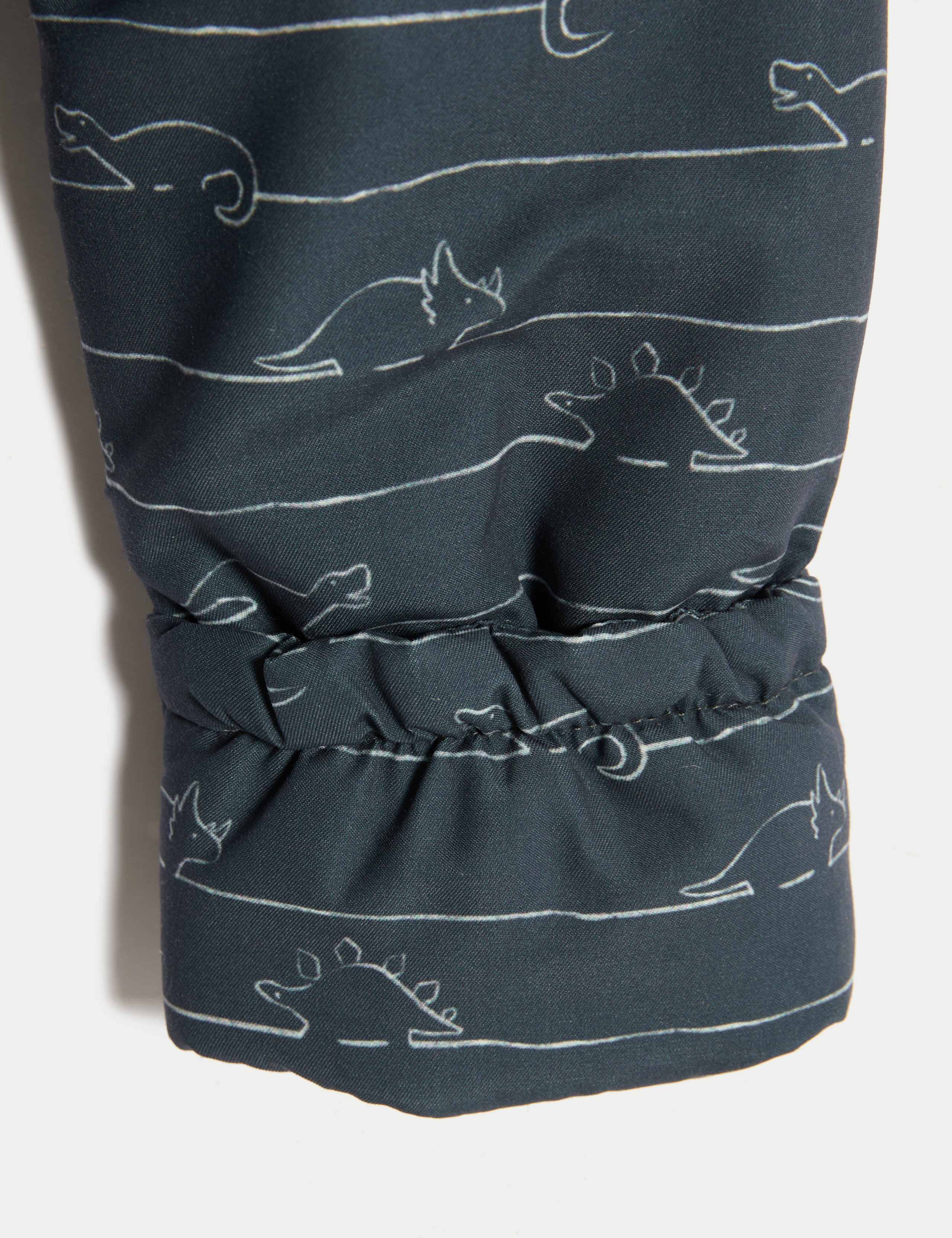 Printed Padded Hooded Snowsuit (0-3 Yrs) 4 of 4