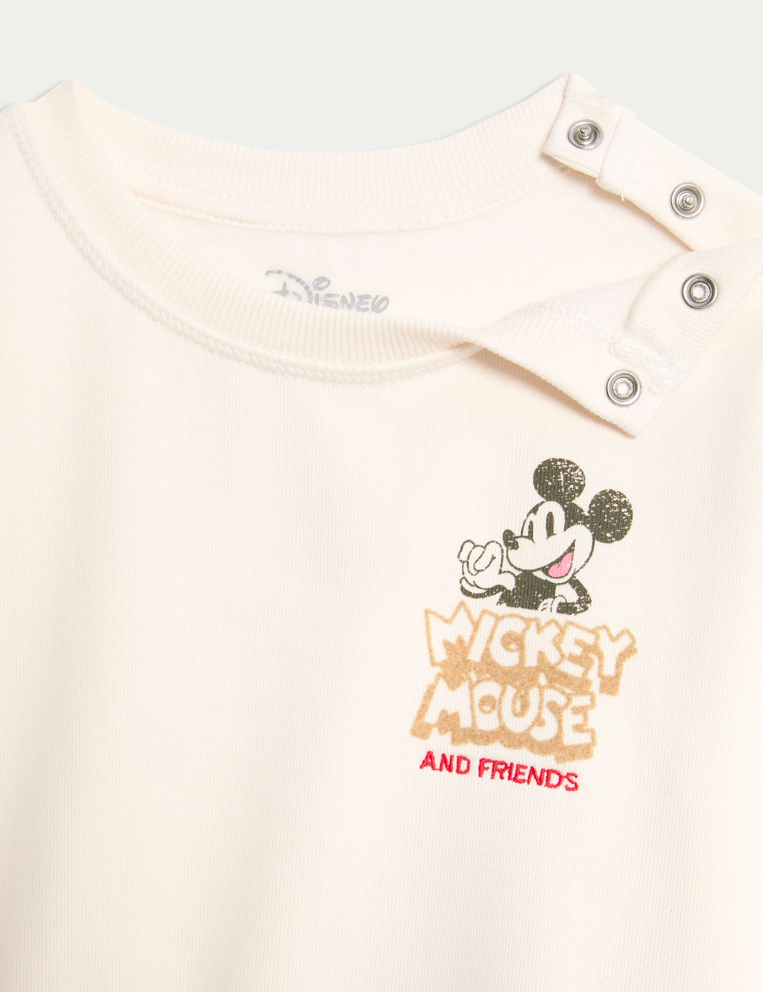 Cotton Rich Mickey Mouse™ Sweatshirt (0-3 Yrs) 4 of 5
