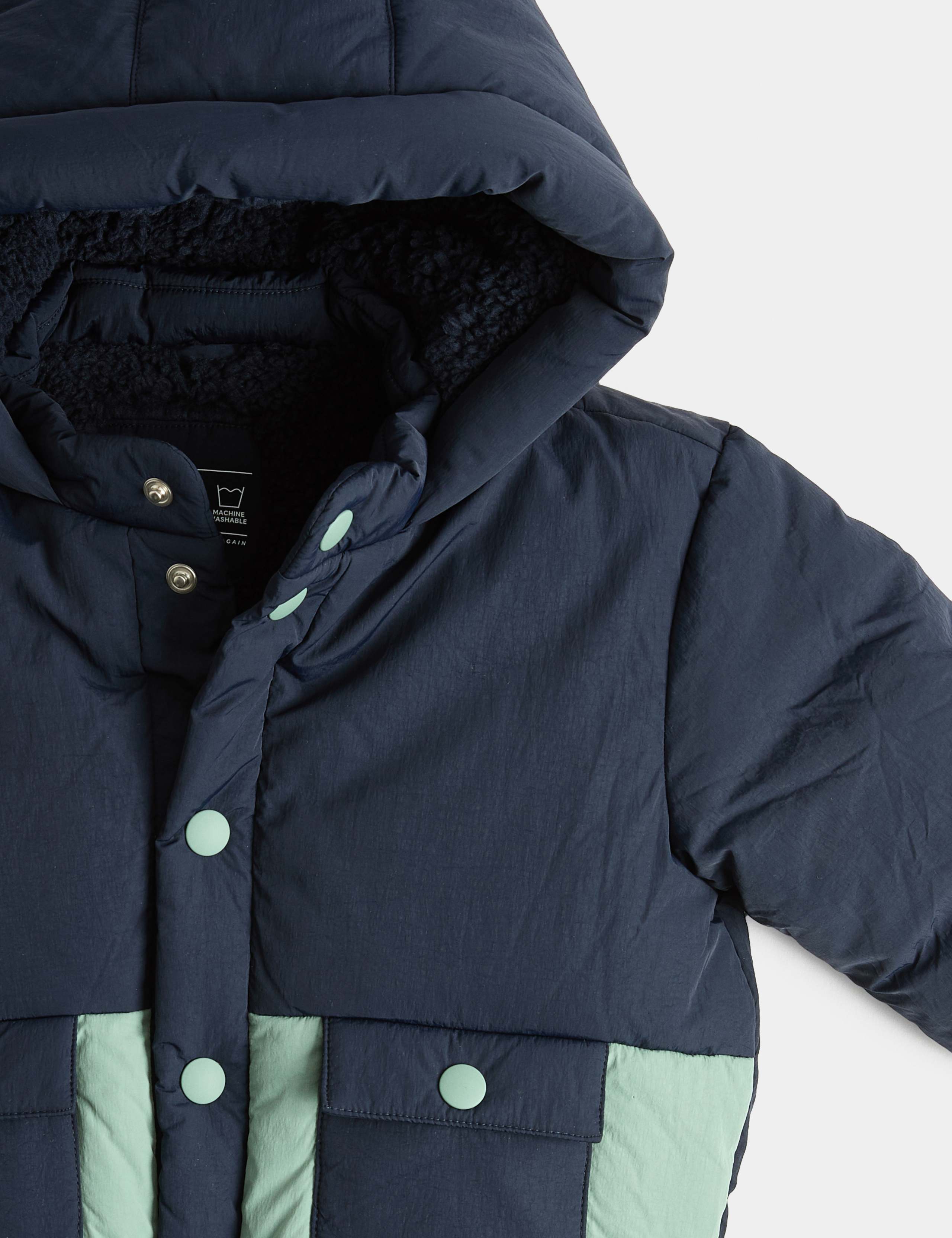 Midweight Padded Hooded Coat (0-5 Yrs) 2 of 2