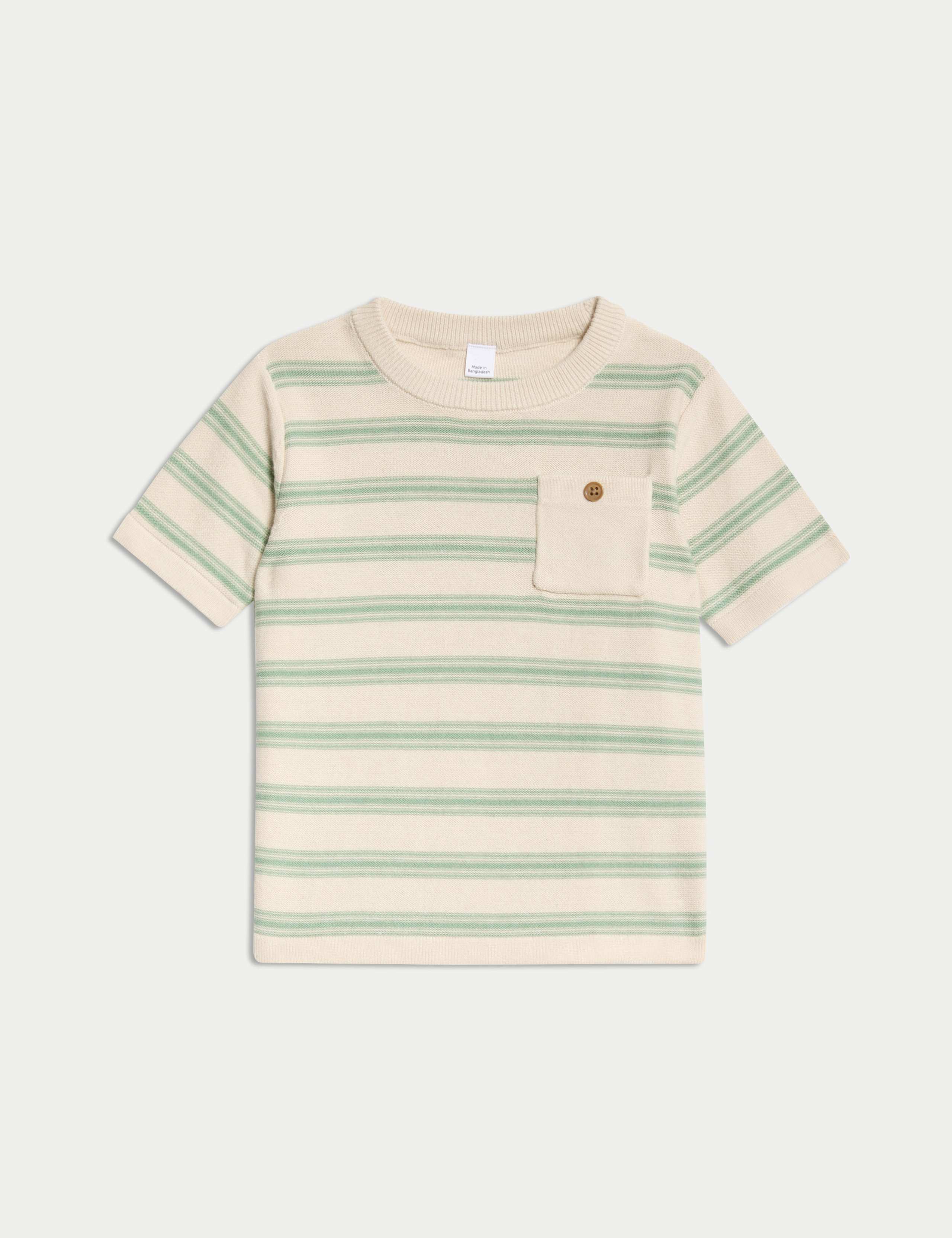 2pc Cotton Rich Top & Bottom Outfit (0-3 Yrs) 3 of 6