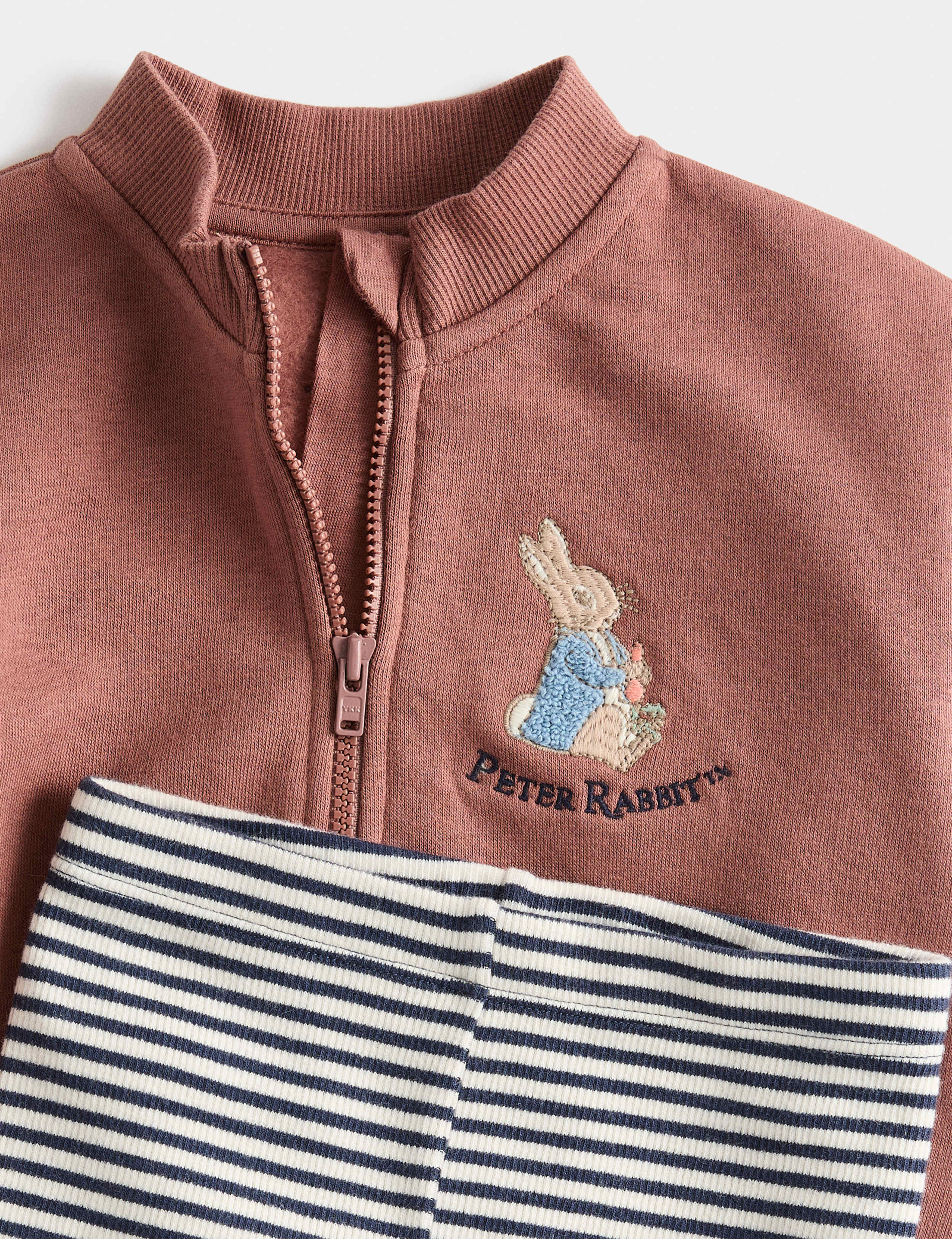 Cotton Rich Peter Rabbit™ Sweat Outfit (0-3 Yrs) 2 of 3