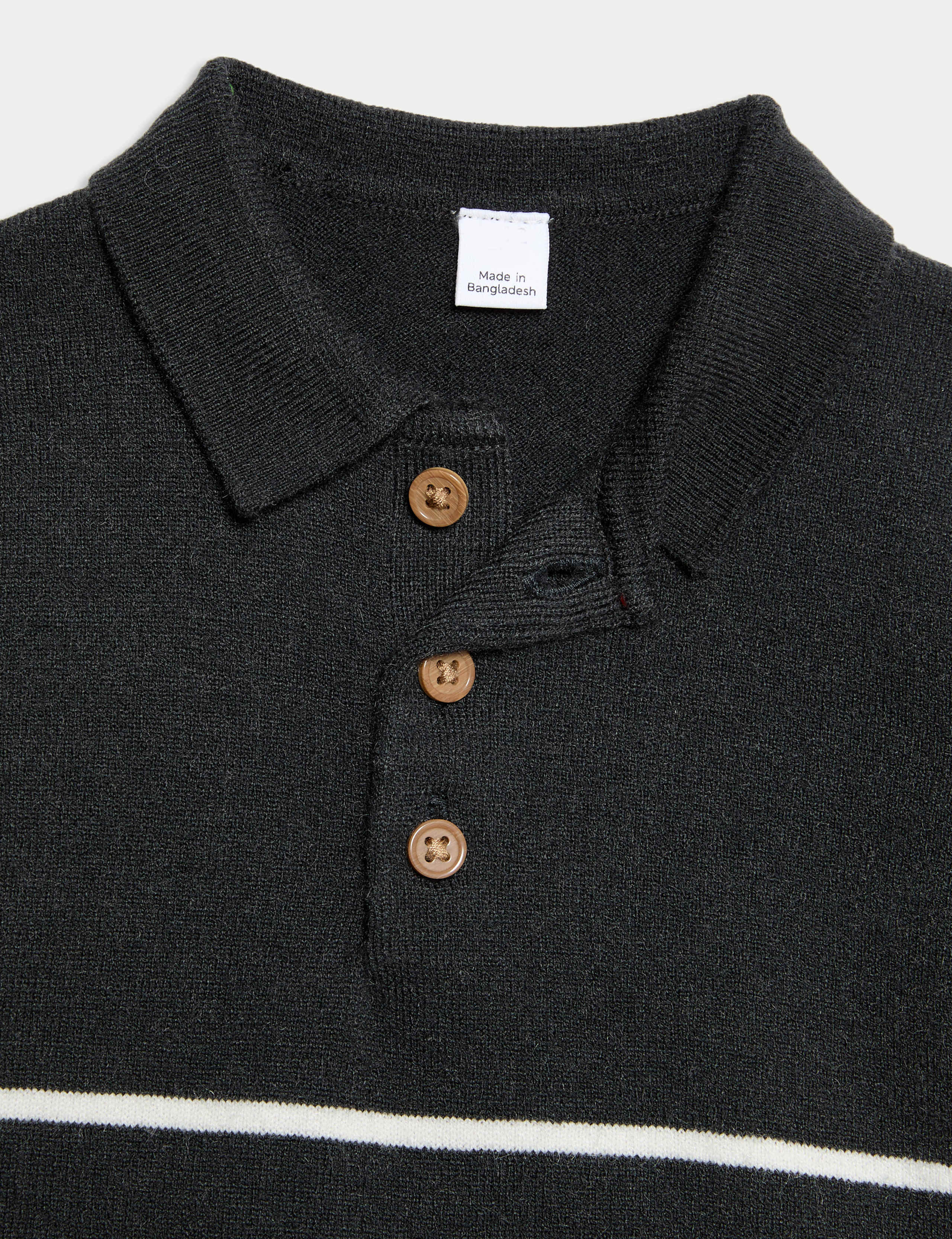 2pc Cotton Blend Striped Knit Polo Outfit (0 Mths-3 Yrs) 5 of 6