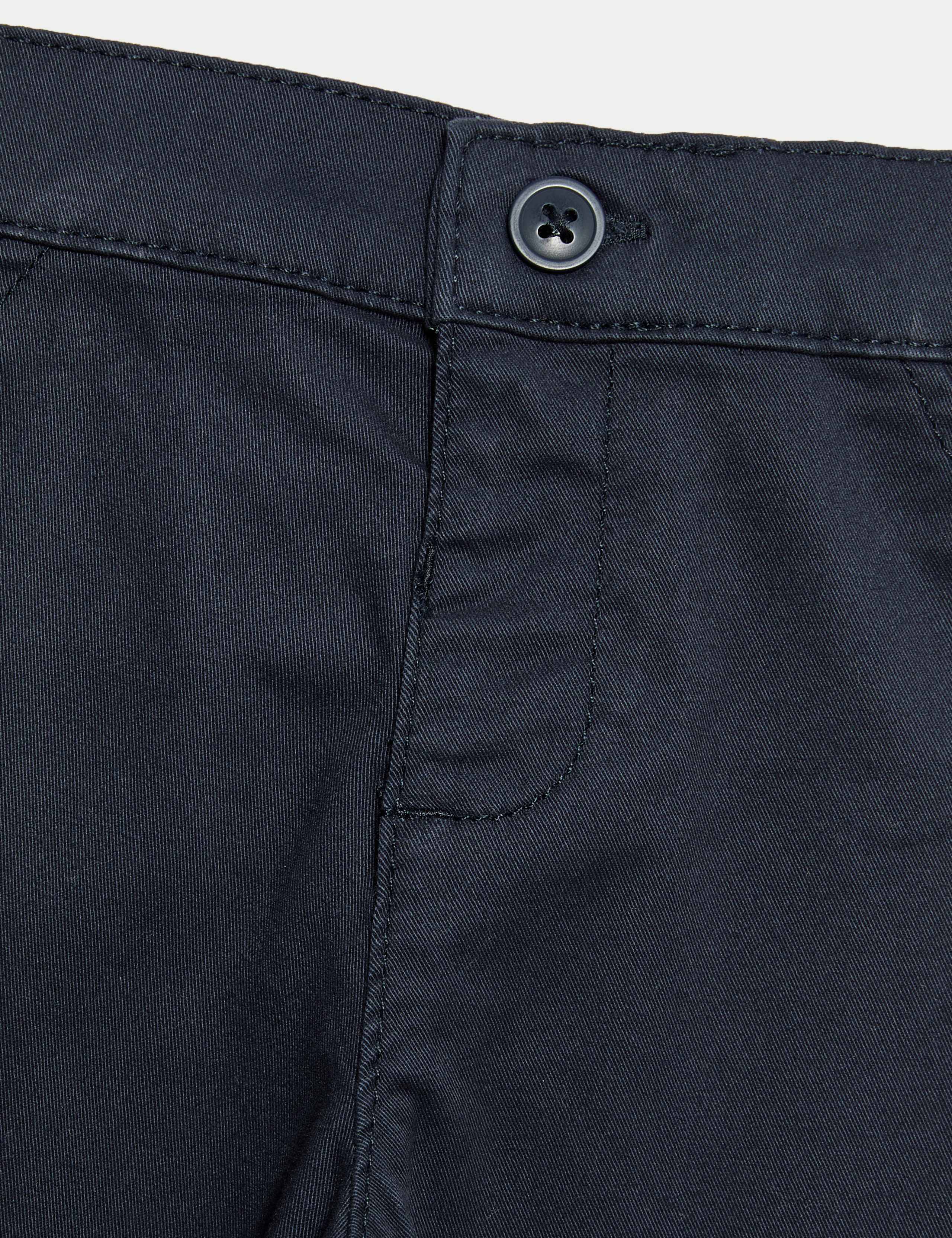 2pc Cotton Blend Striped Knit Polo Outfit (0 Mths-3 Yrs) 6 of 6