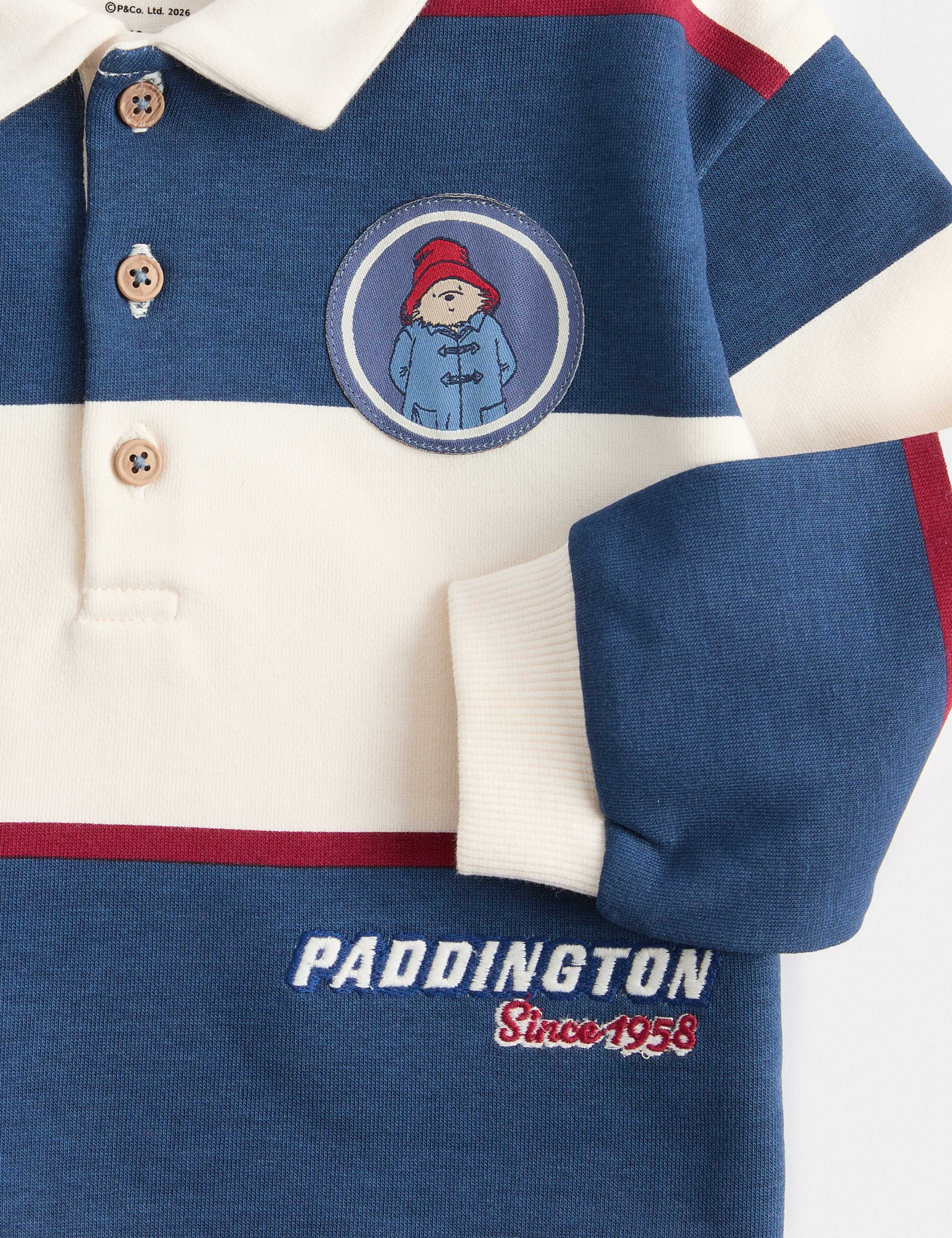 Cotton Rich Paddington™ Rugby Top (0-3 Yrs) 2 of 2