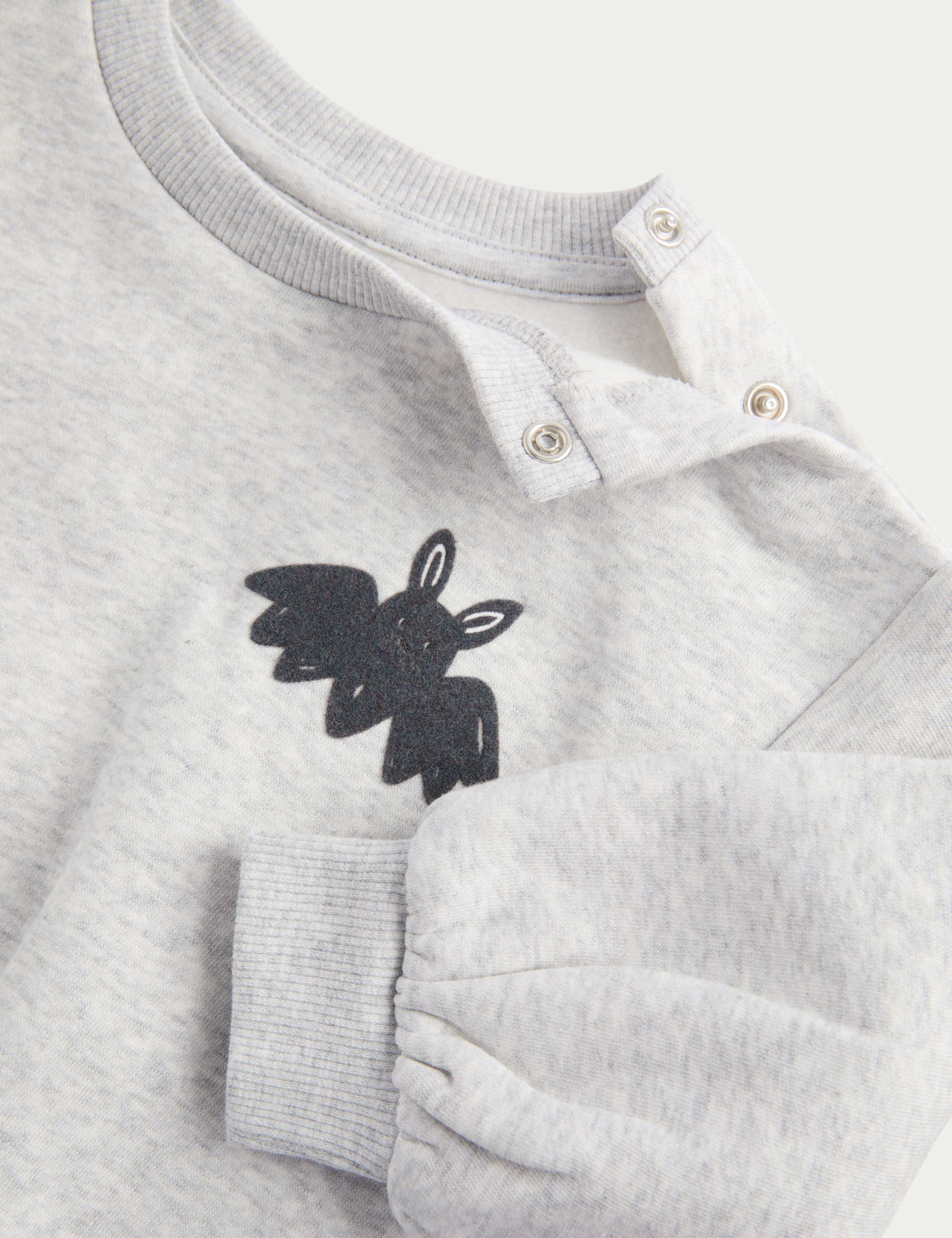 2pc Cotton Rich Too Cute To Spook Jersey Outfit (0 Mths-6 Yrs) 3 of 4