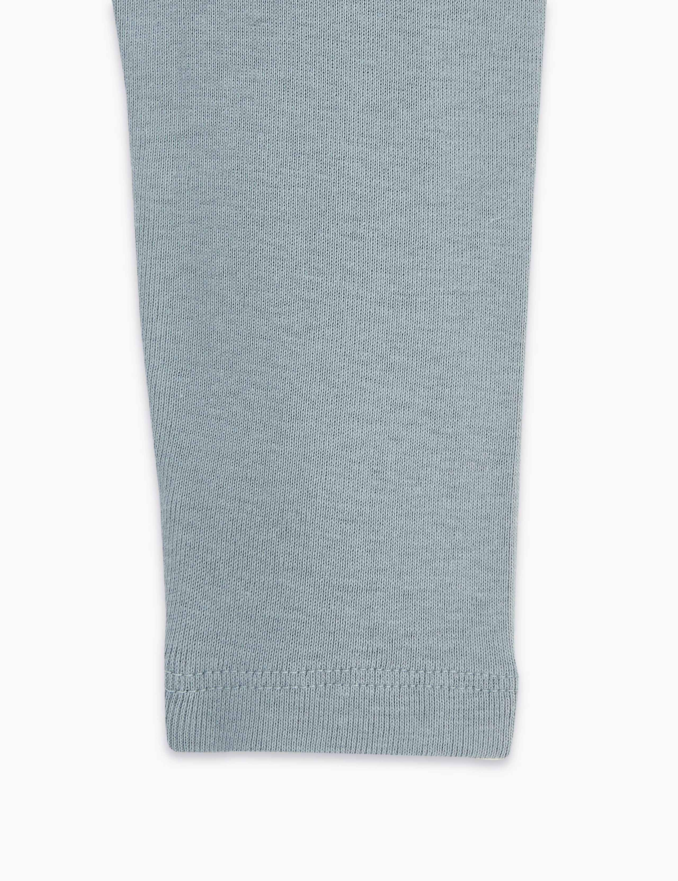 2 Piece Cotton Animal Print Dungarees (0-3 Yrs) 6 of 6