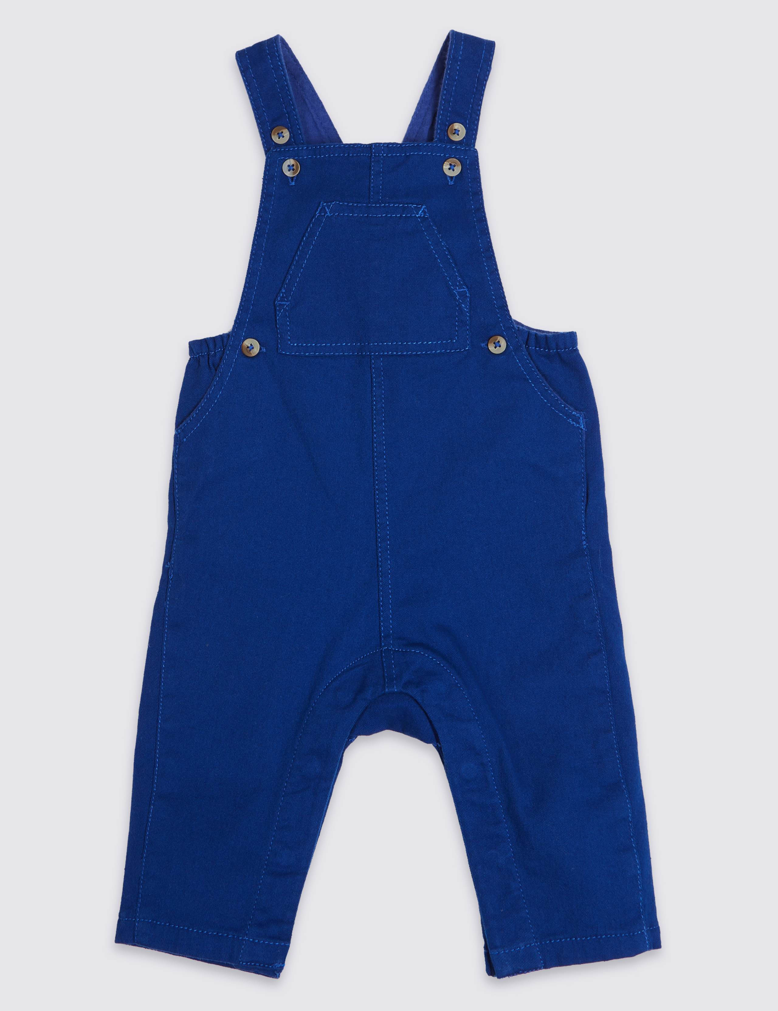 Cotton Rich Twill Dungarees 1 of 5