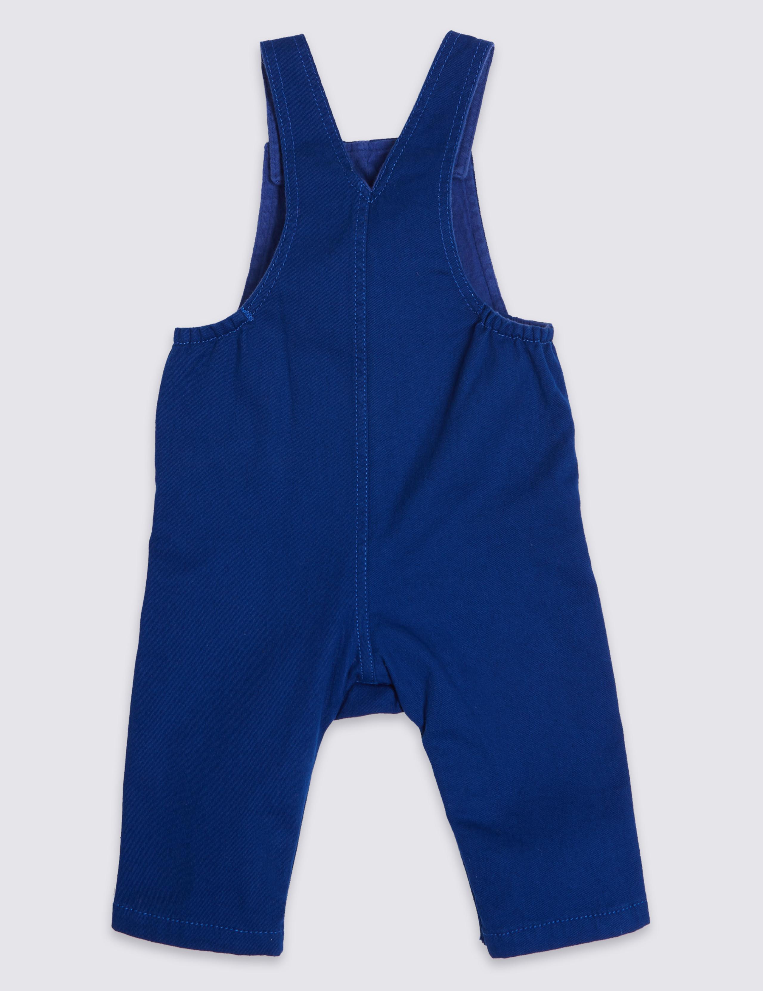 Cotton Rich Twill Dungarees 2 of 5