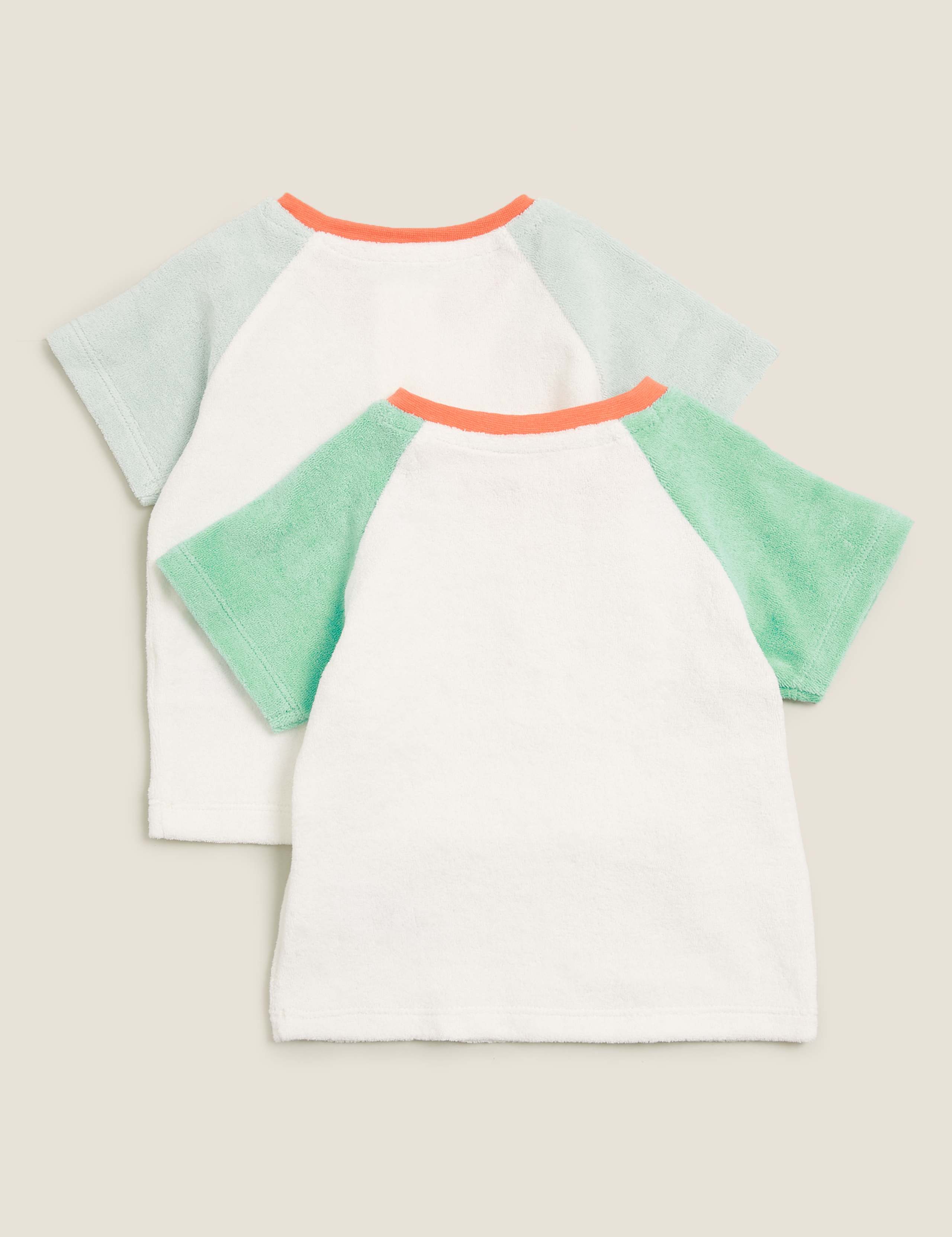 2pk Cotton Raglan Tops (0-3 Yrs) 2 of 5
