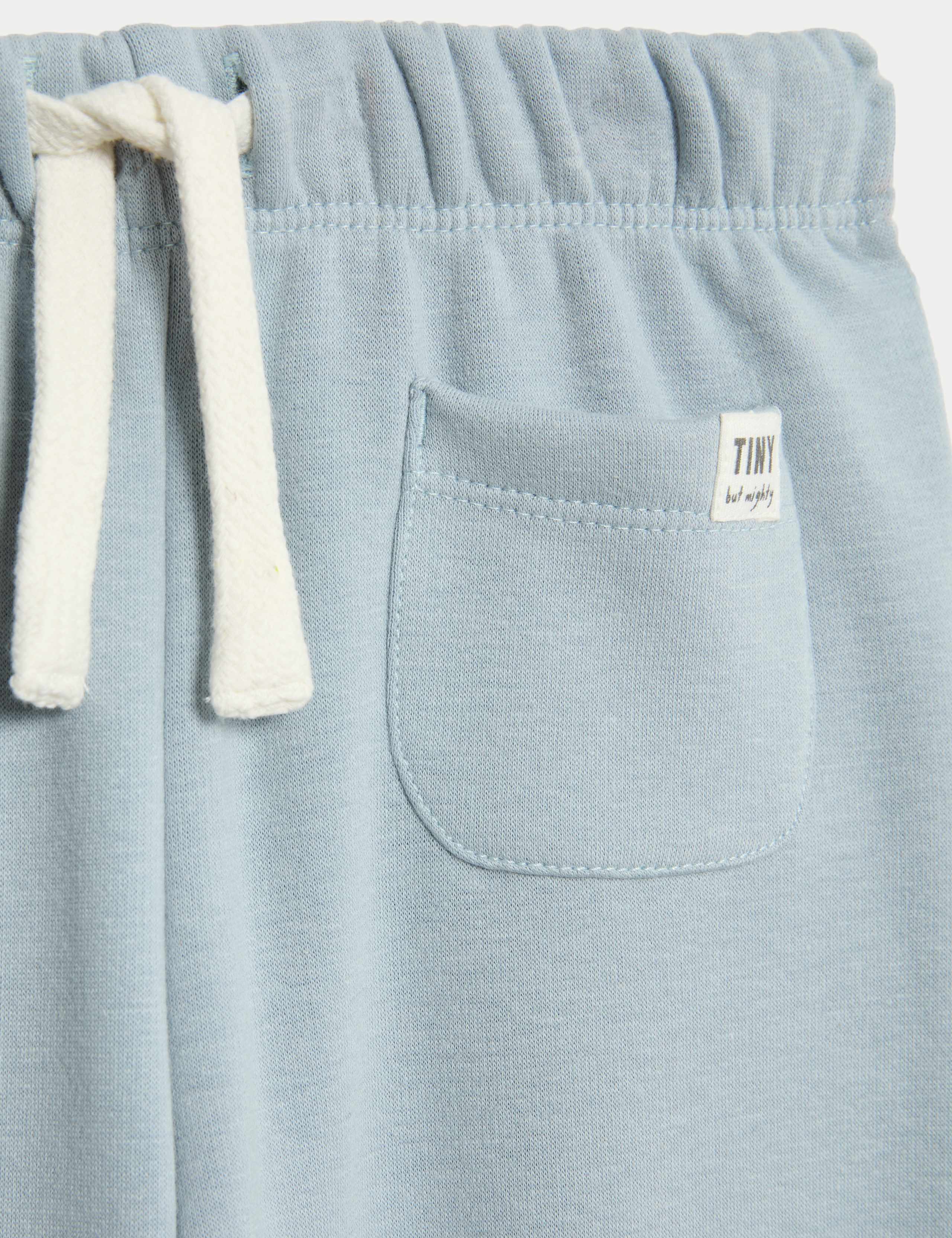Cotton Blend Fleece Lined Joggers (0-3 Yrs) 3 of 3