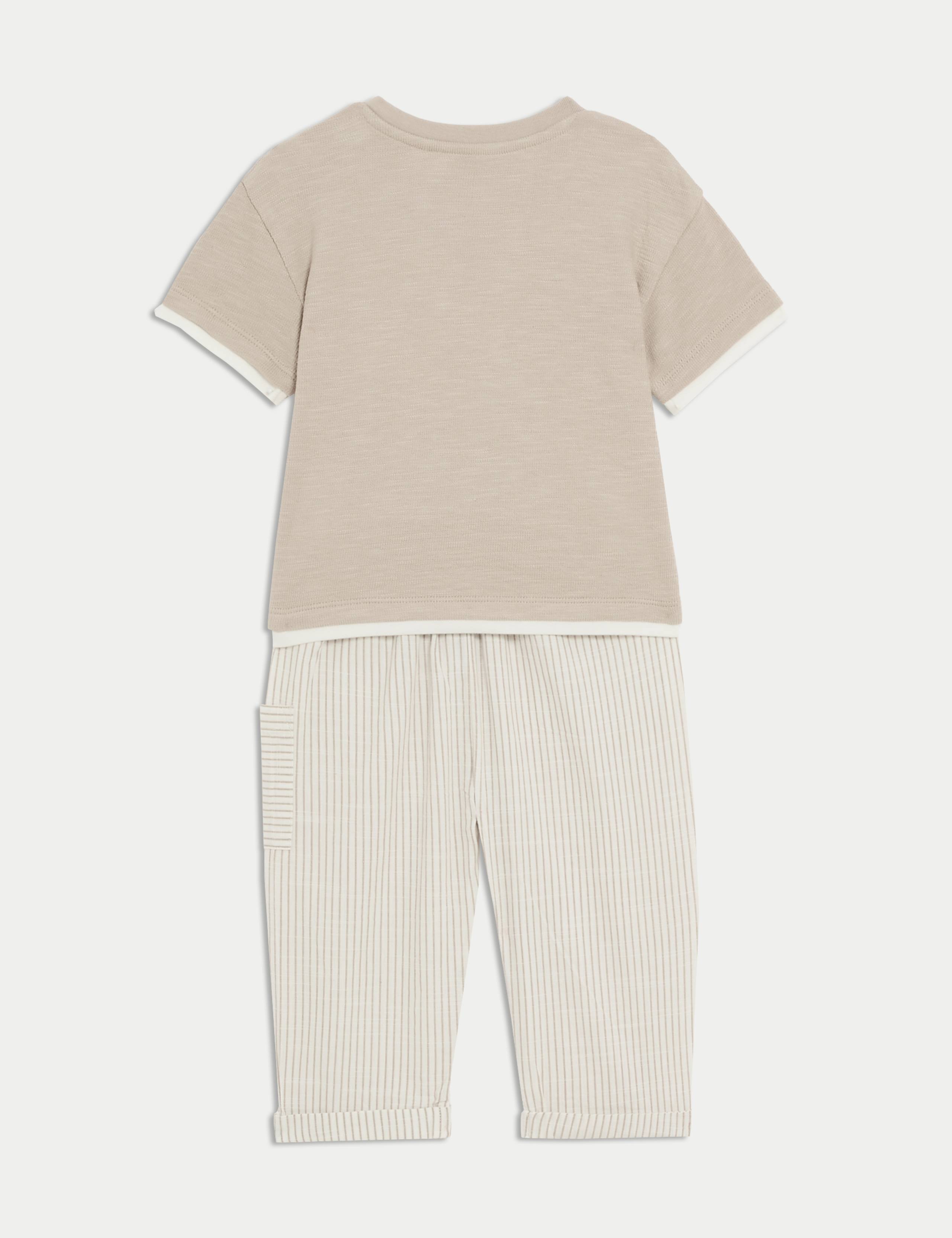 2pc Pure Cotton Peter Rabbit™ Outfit (0-3 Yrs) 2 of 6