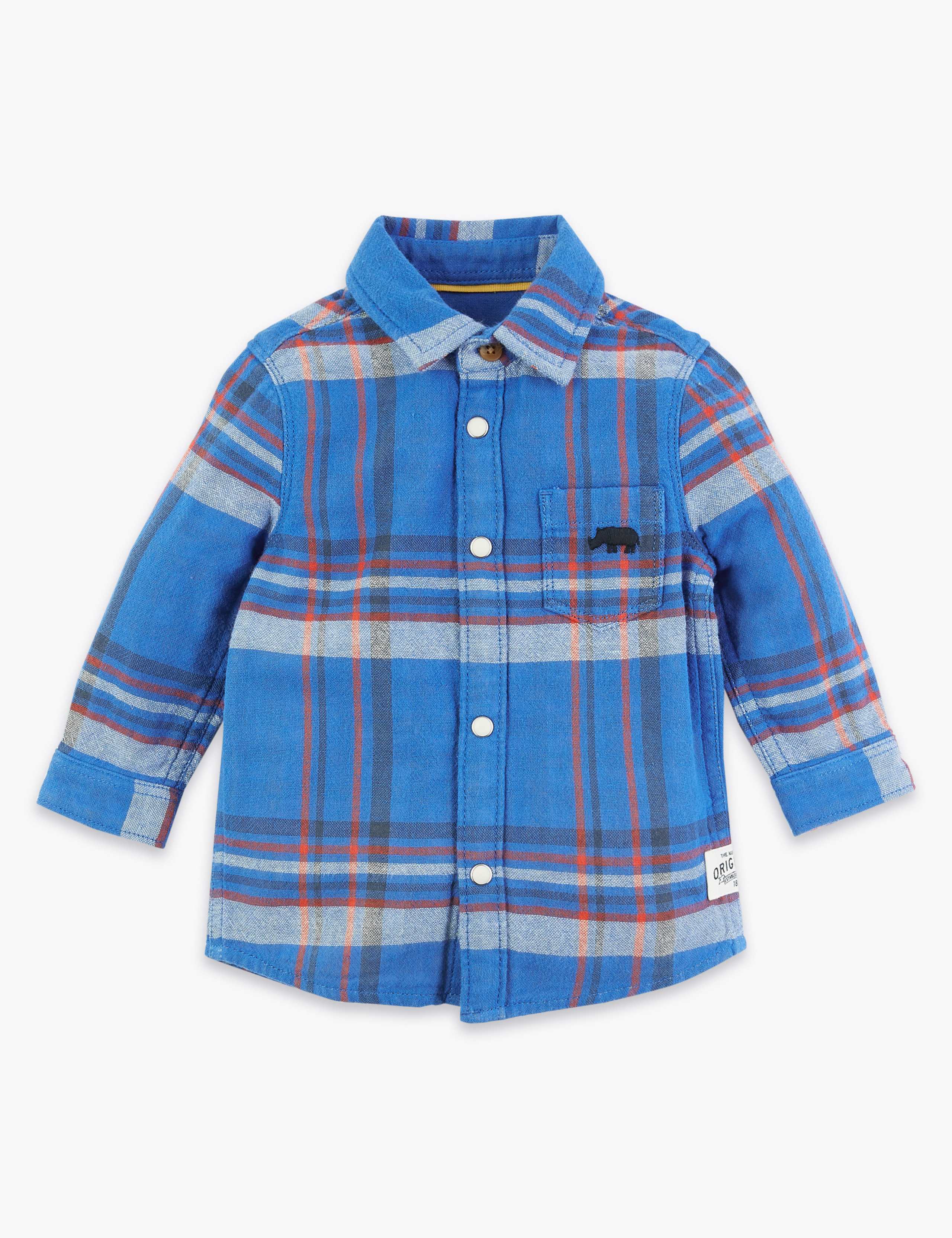 Cotton Checked Shirt 1 of 3
