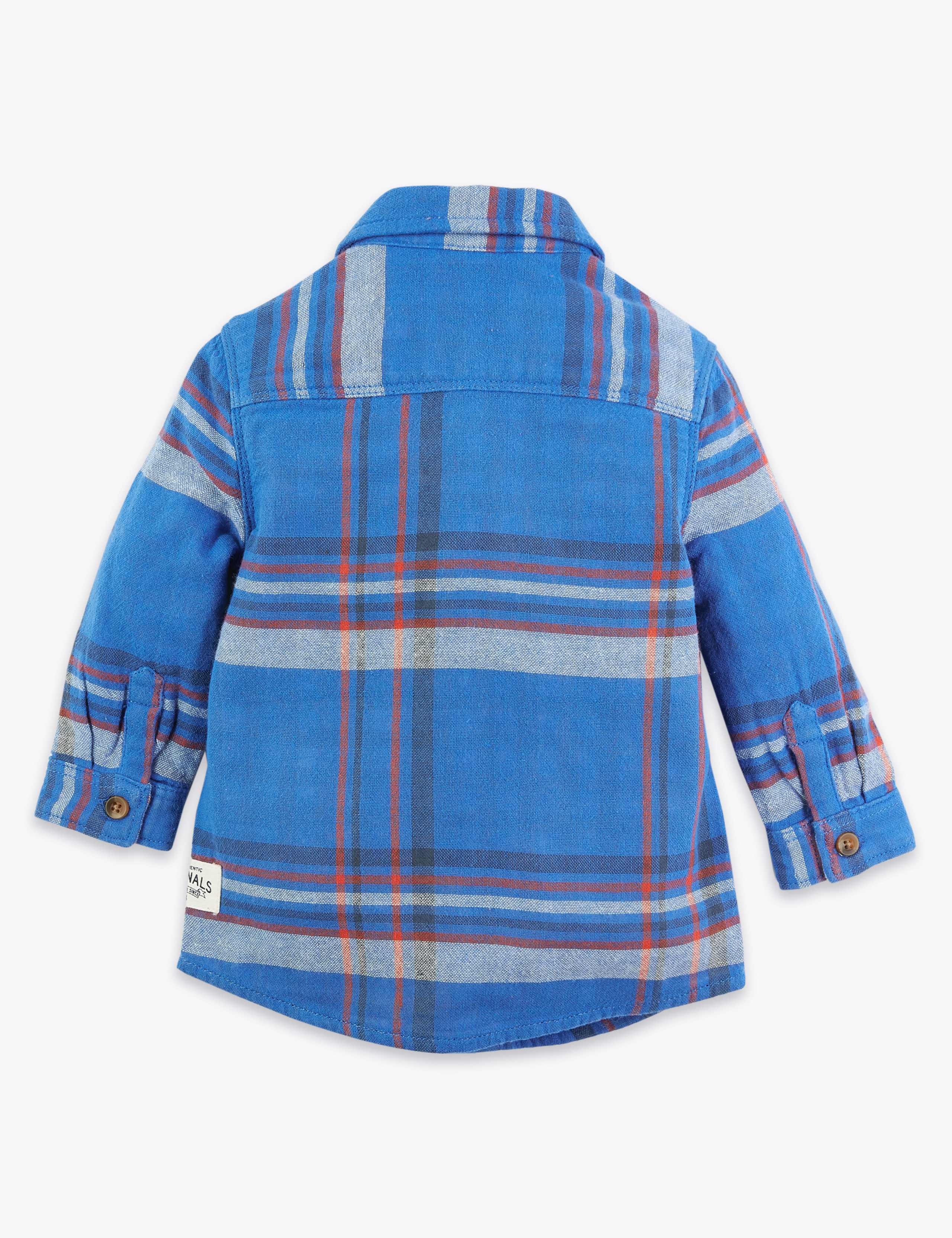 Cotton Checked Shirt 2 of 3