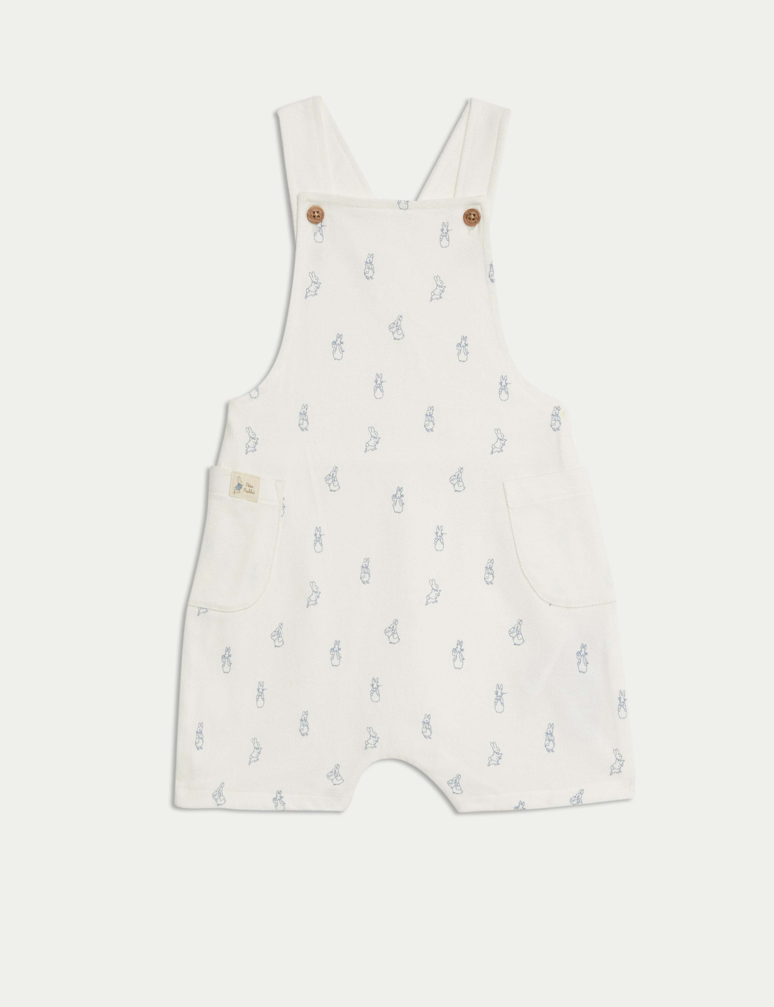 2pc Cotton Rich Peter Rabbit™ Bibshort (0-3 Yrs) 3 of 6
