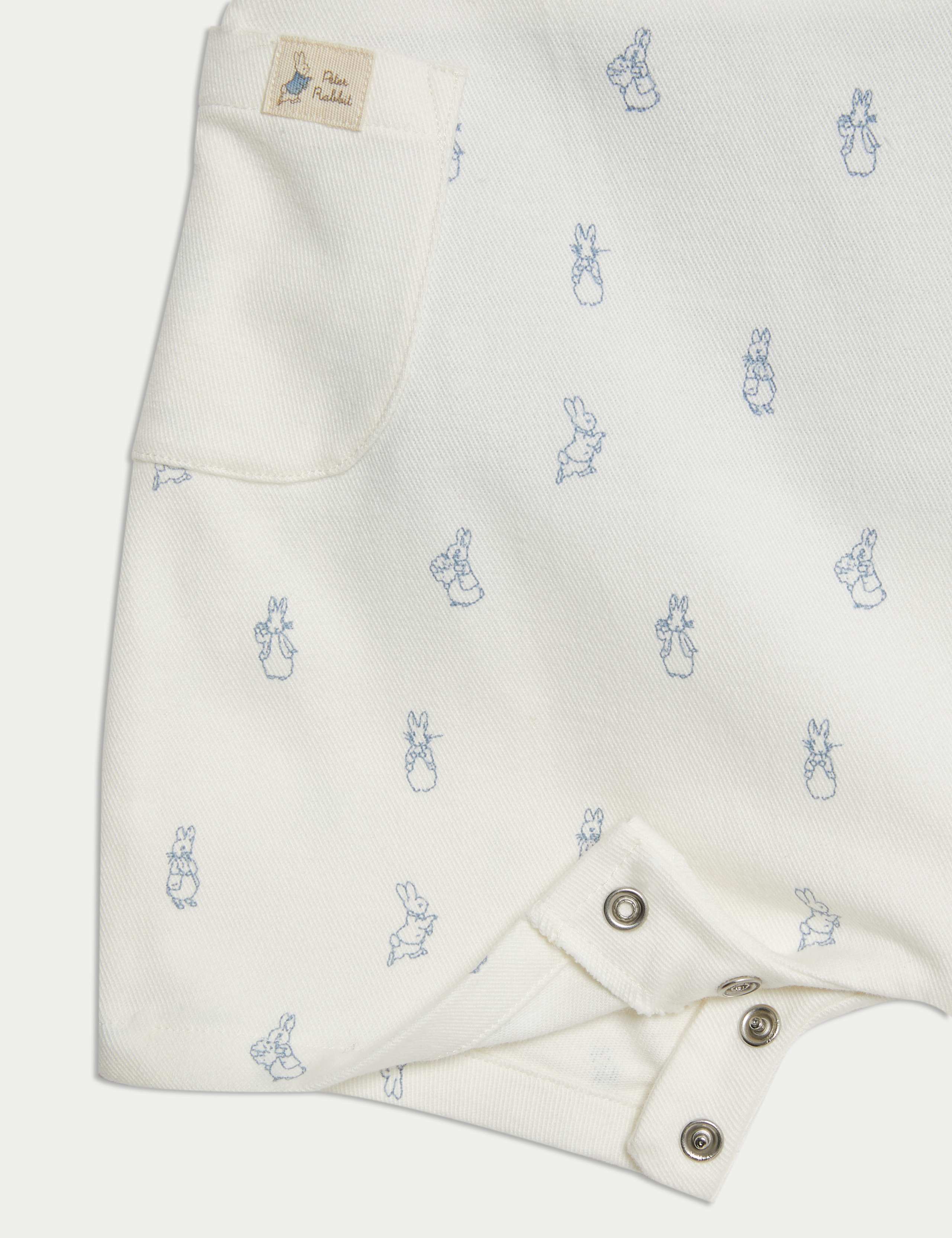 2pc Cotton Rich Peter Rabbit™ Bibshort (0-3 Yrs) 5 of 6