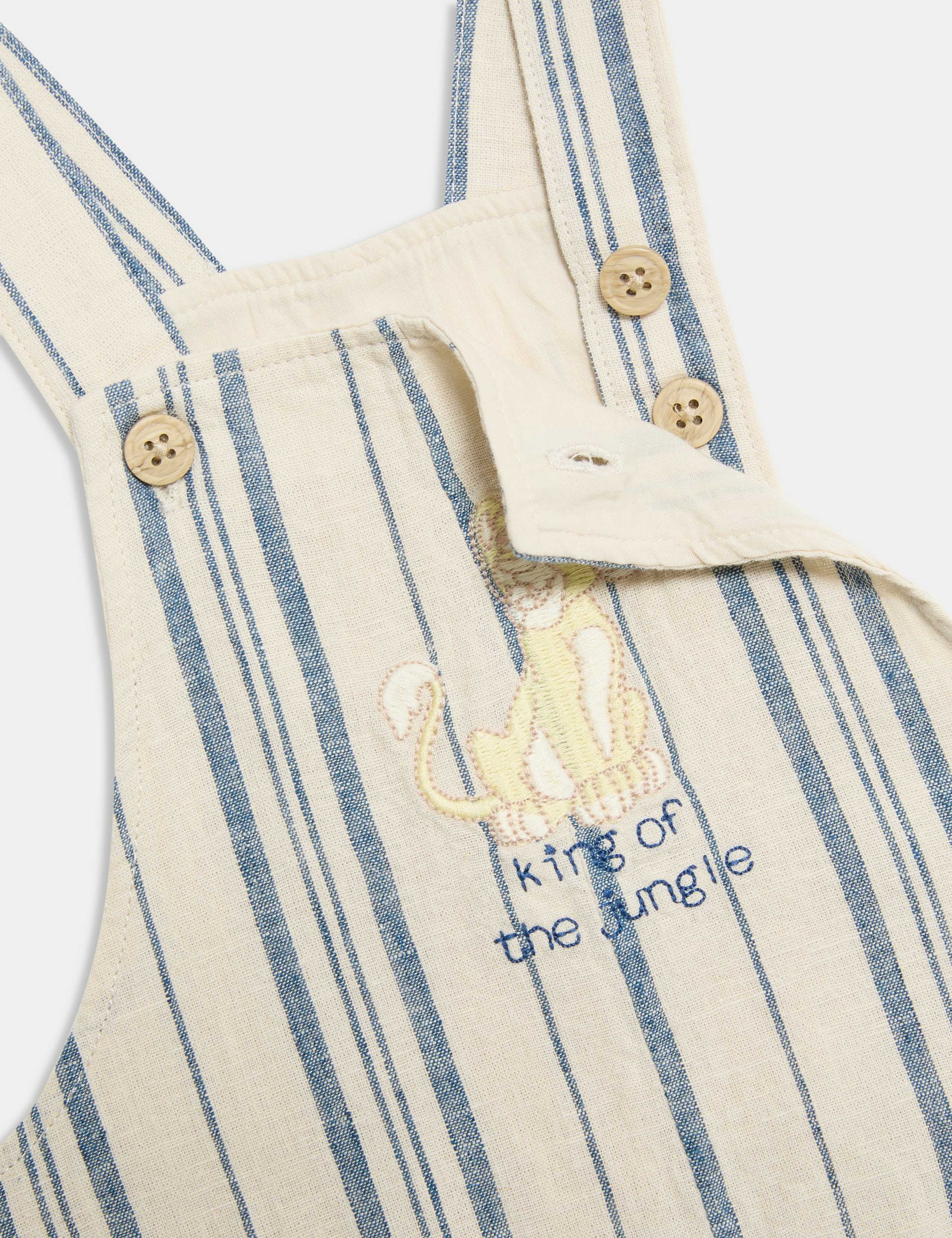 Cotton Linen Disney Lion King™ Bibshort 3 of 3