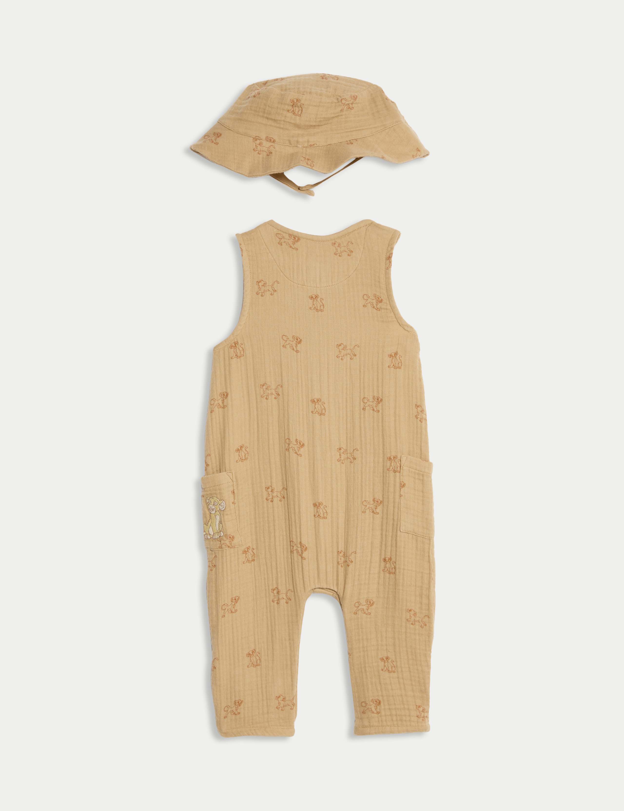 2pc Pure Cotton The Lion King™ Romper Outfit (0-3 Yrs) 2 of 5