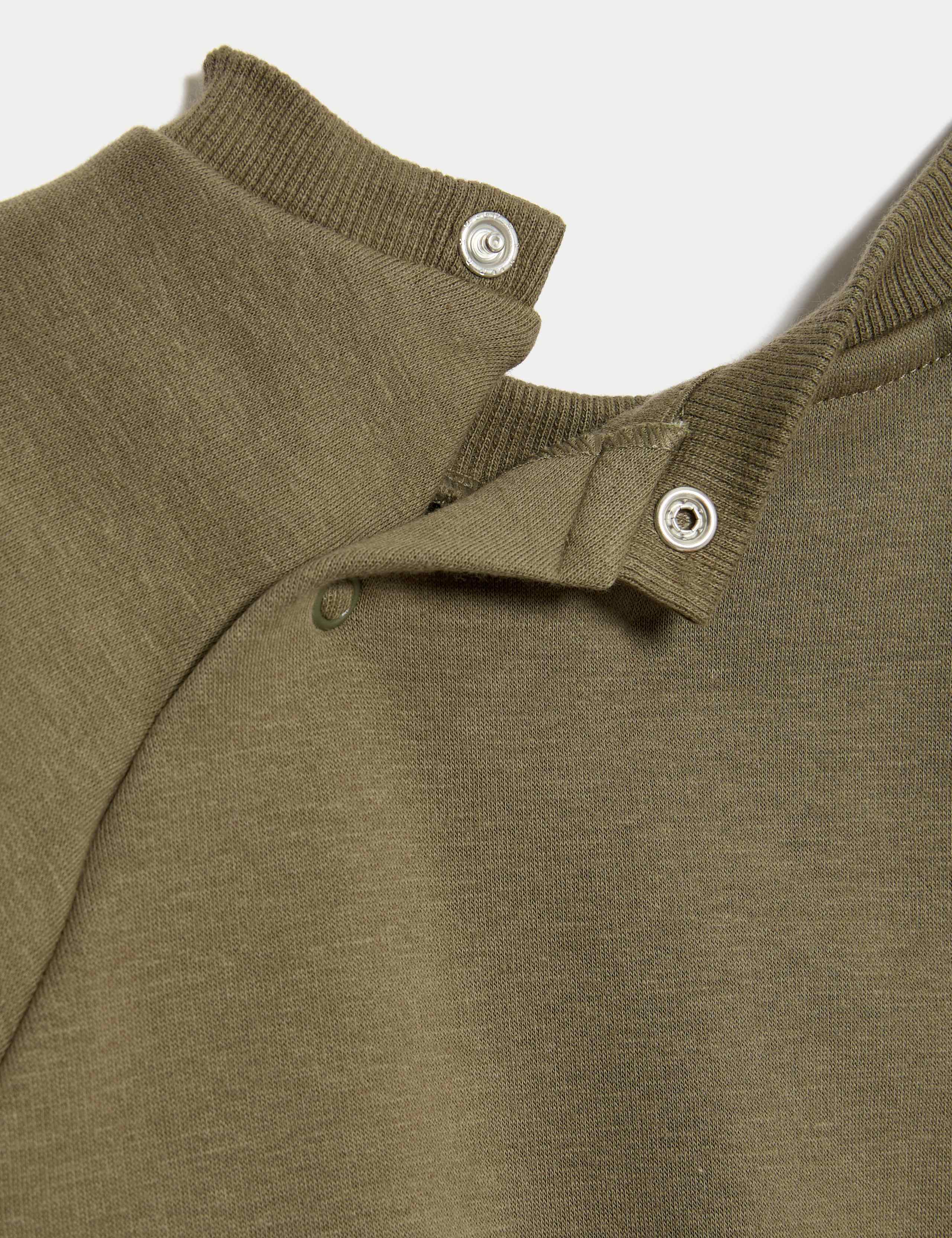 Cotton Blend Fleece Lined Sweatshirt (0-3 Yrs) 3 of 3