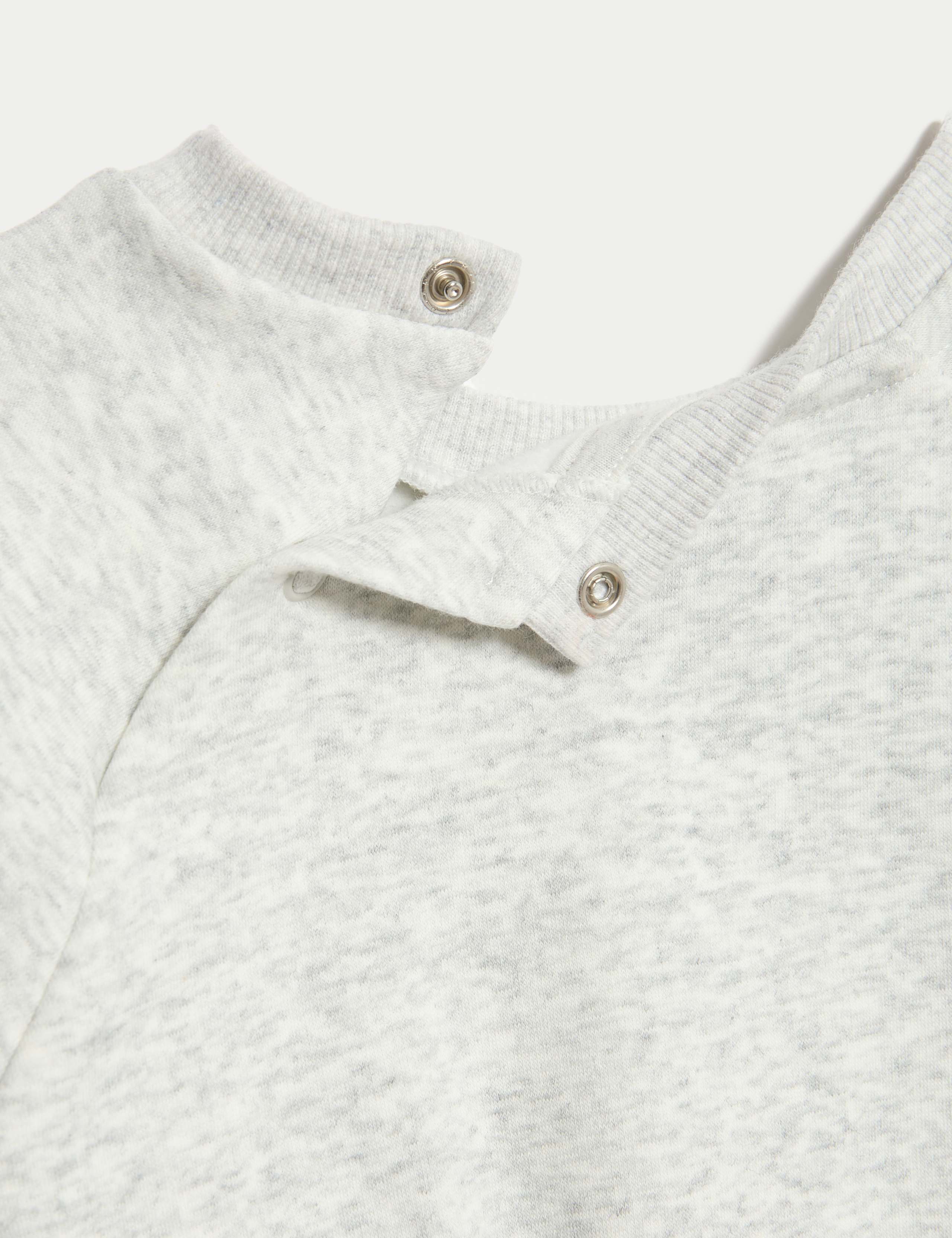 Cotton Blend Fleece Lined Sweatshirt (0-3 Yrs) 3 of 3