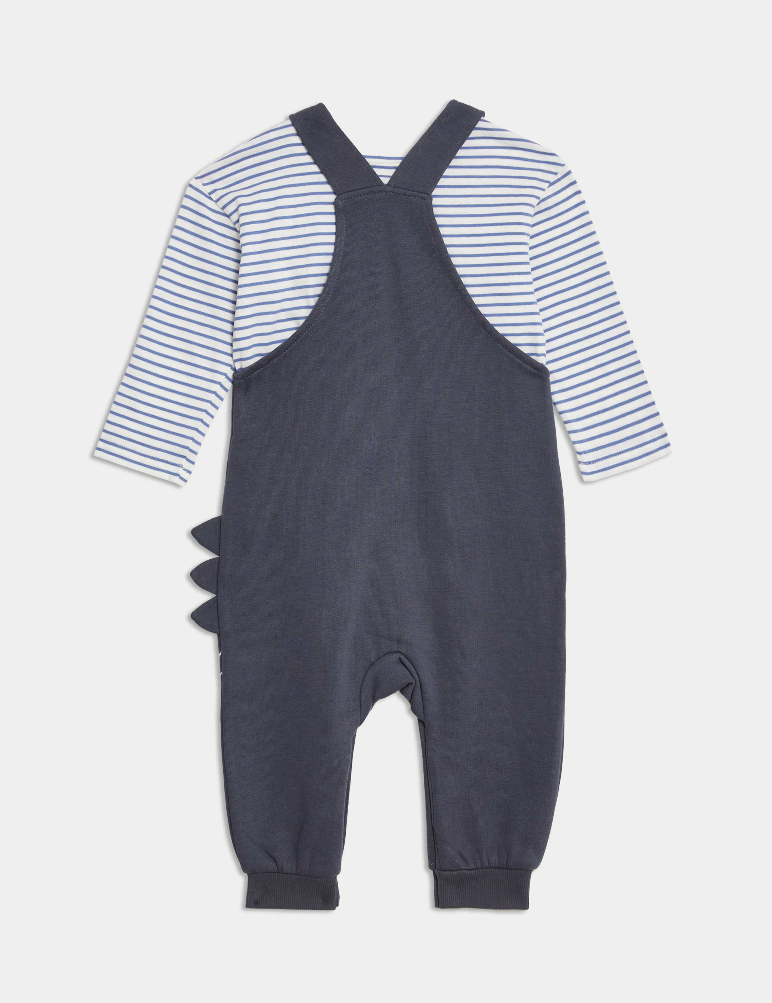 2pc Cotton Rich Dinosaur Outfit (0-3 Yrs) 2 of 6