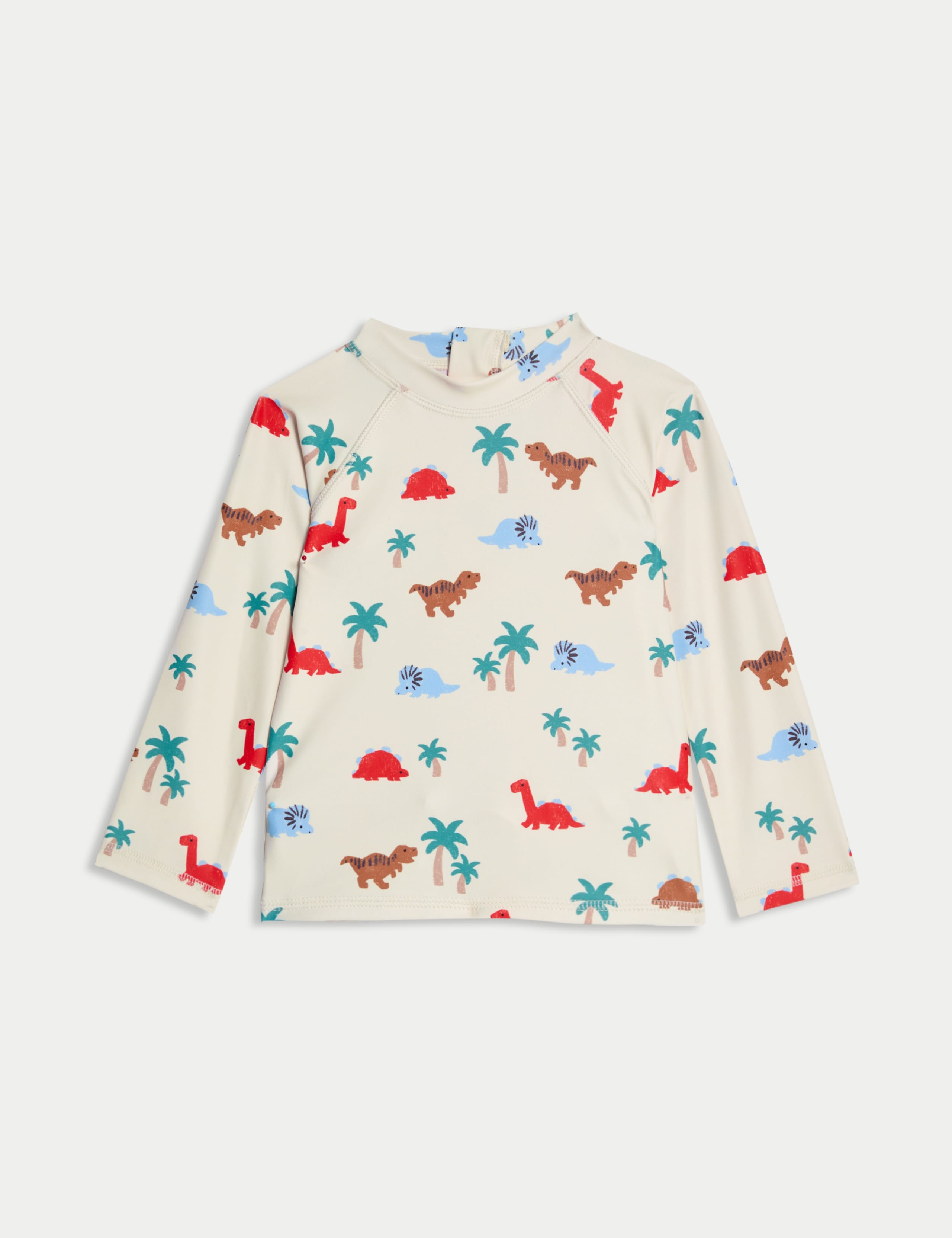 2pc Dinosaur Rash Vest Swim Set (0-3 Yrs) 3 of 6