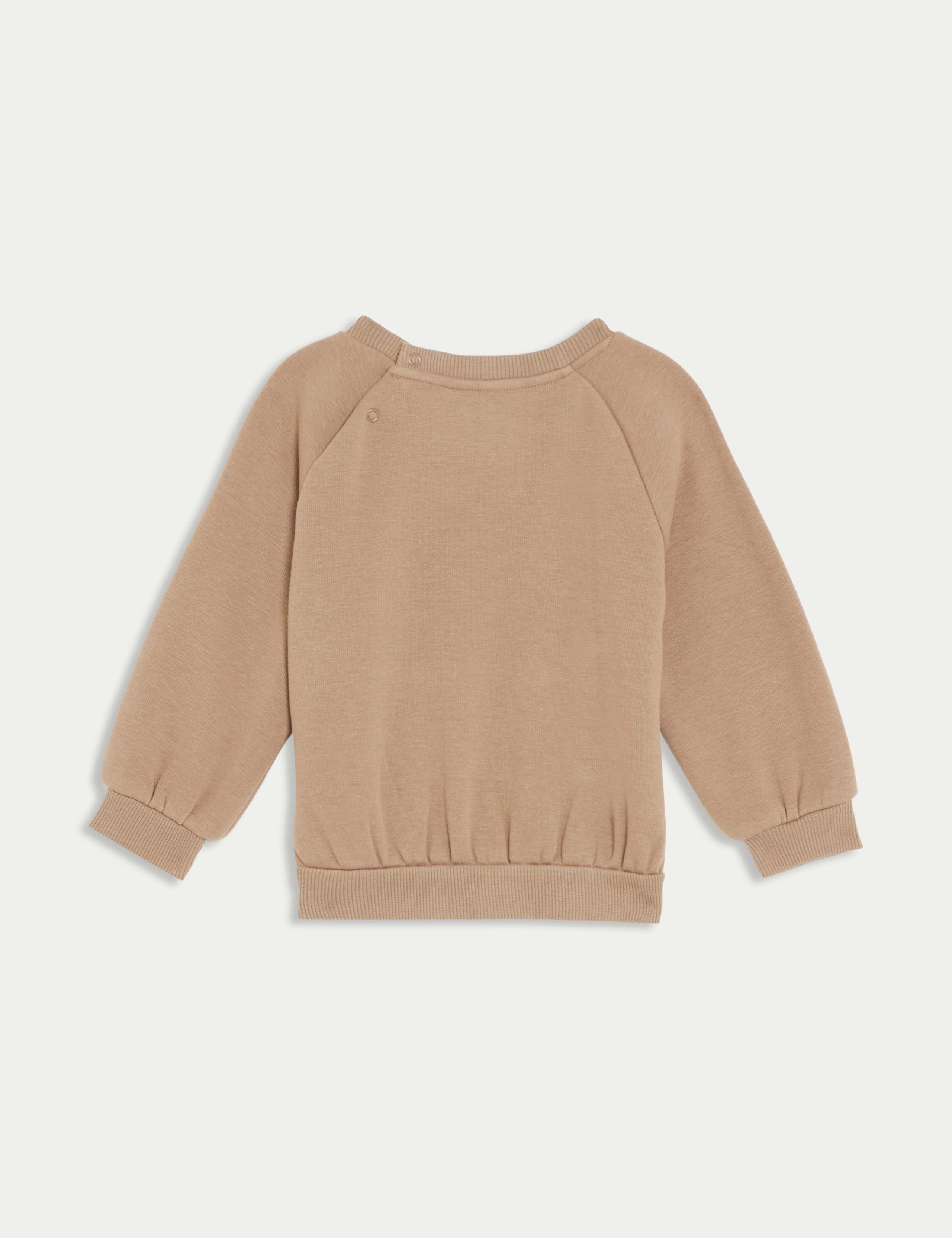Cotton Blend Sweatshirt (0-3 Yrs) 2 of 3
