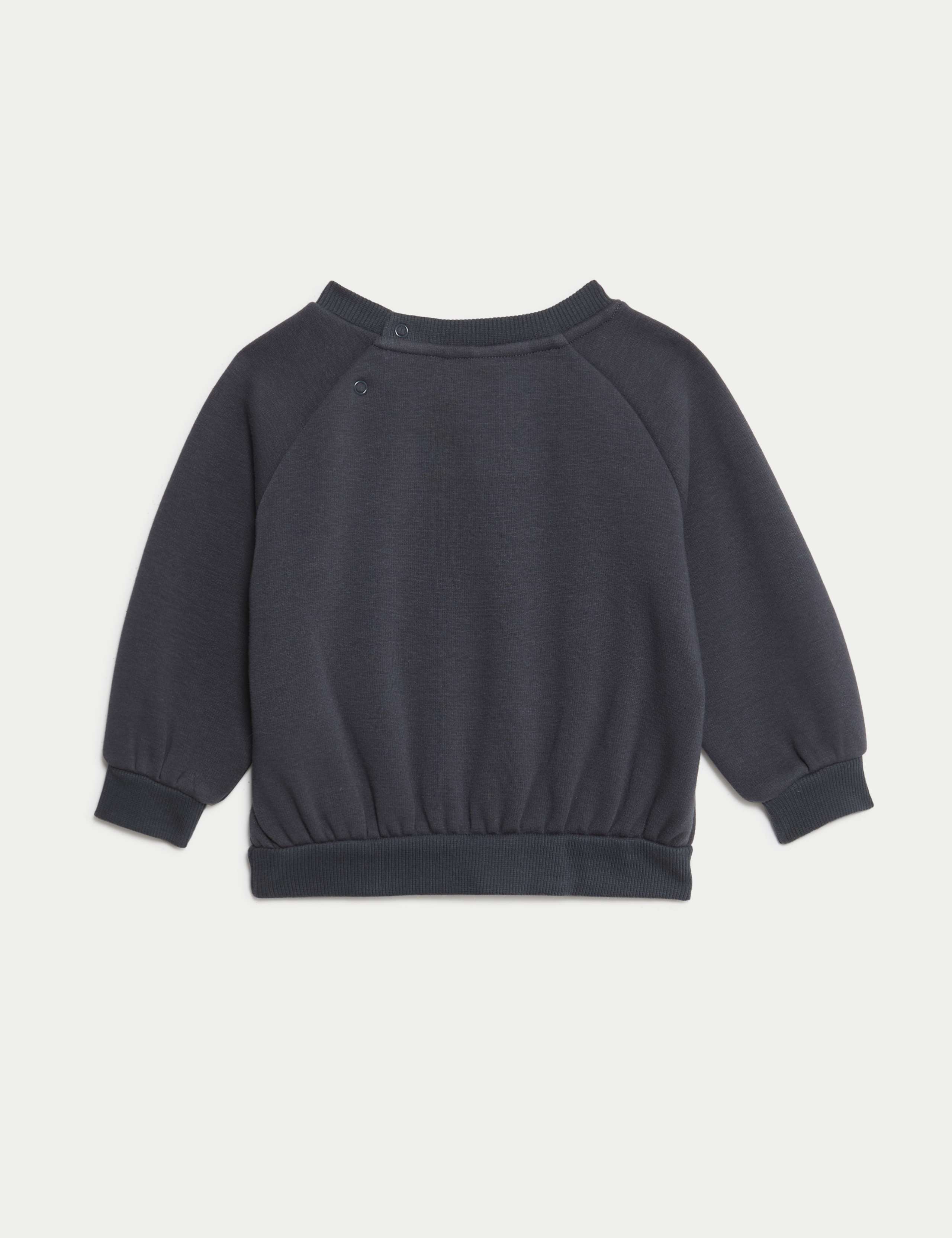 Cotton Blend Sweatshirt (0-3 Yrs) 2 of 3